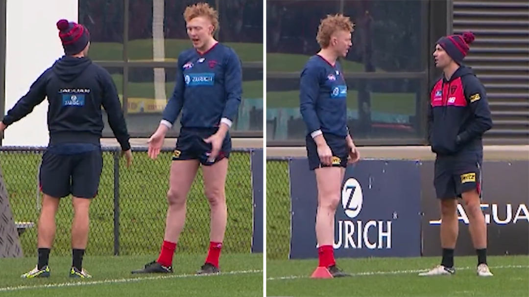 Frustrated Oliver fires at trainer