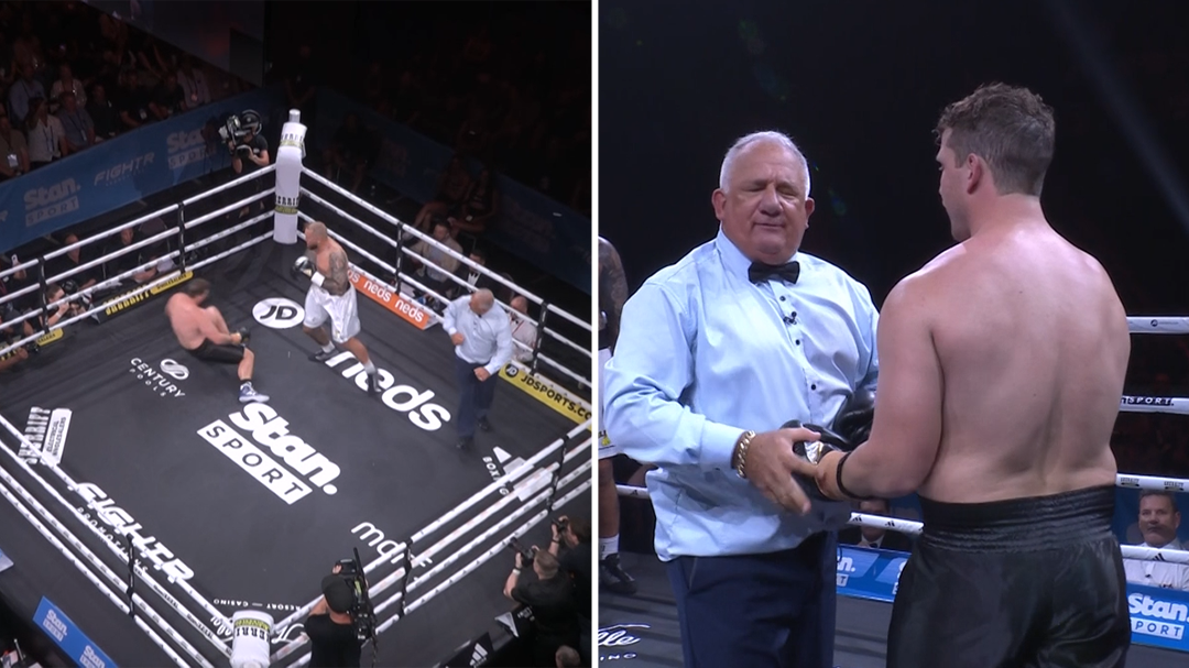 Big Nelson floors Wallace