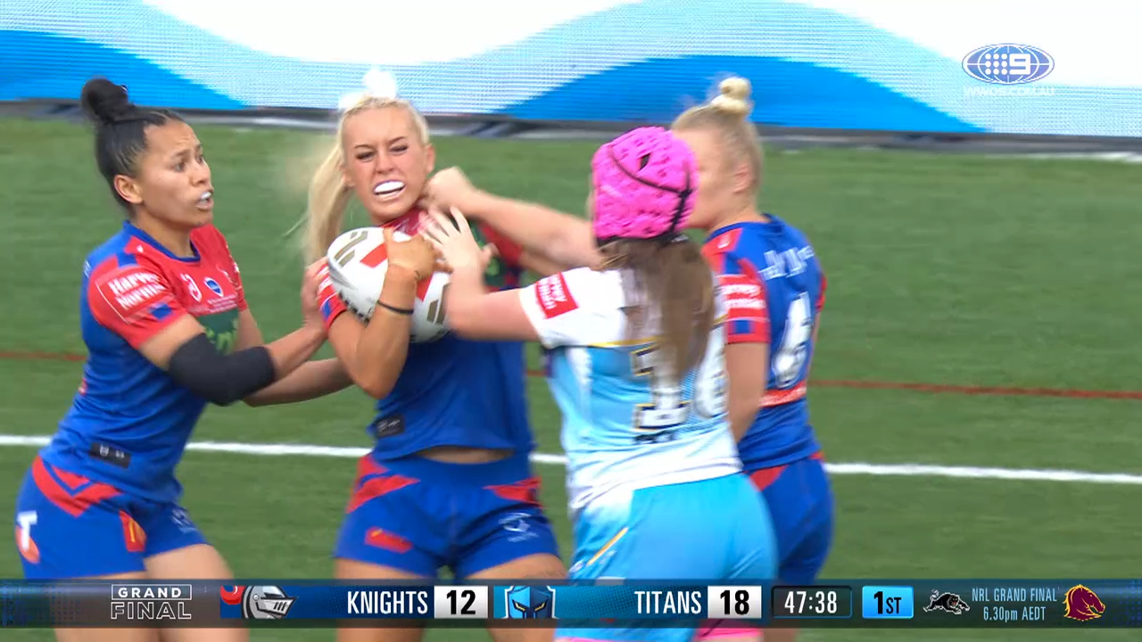 2023 NRLW Grand Final Highlights: Knights v Titans