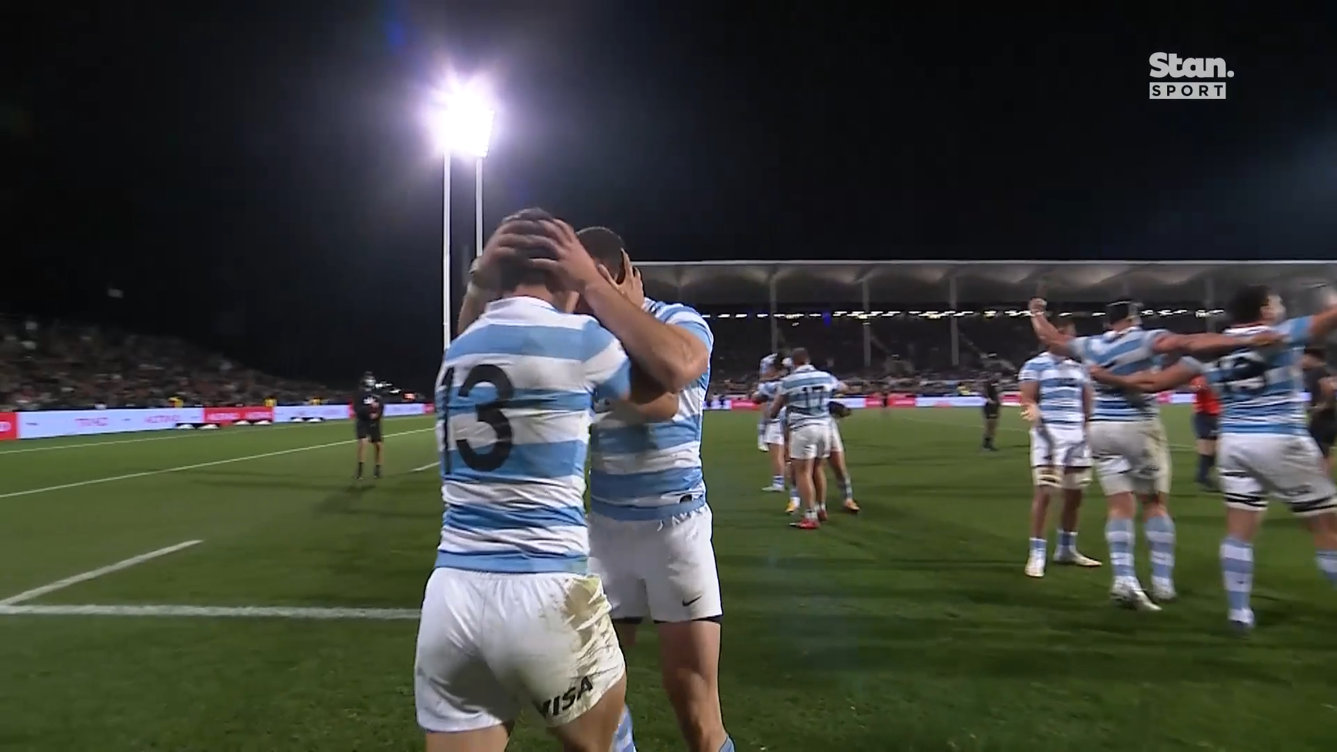 Pumas revel in historic win