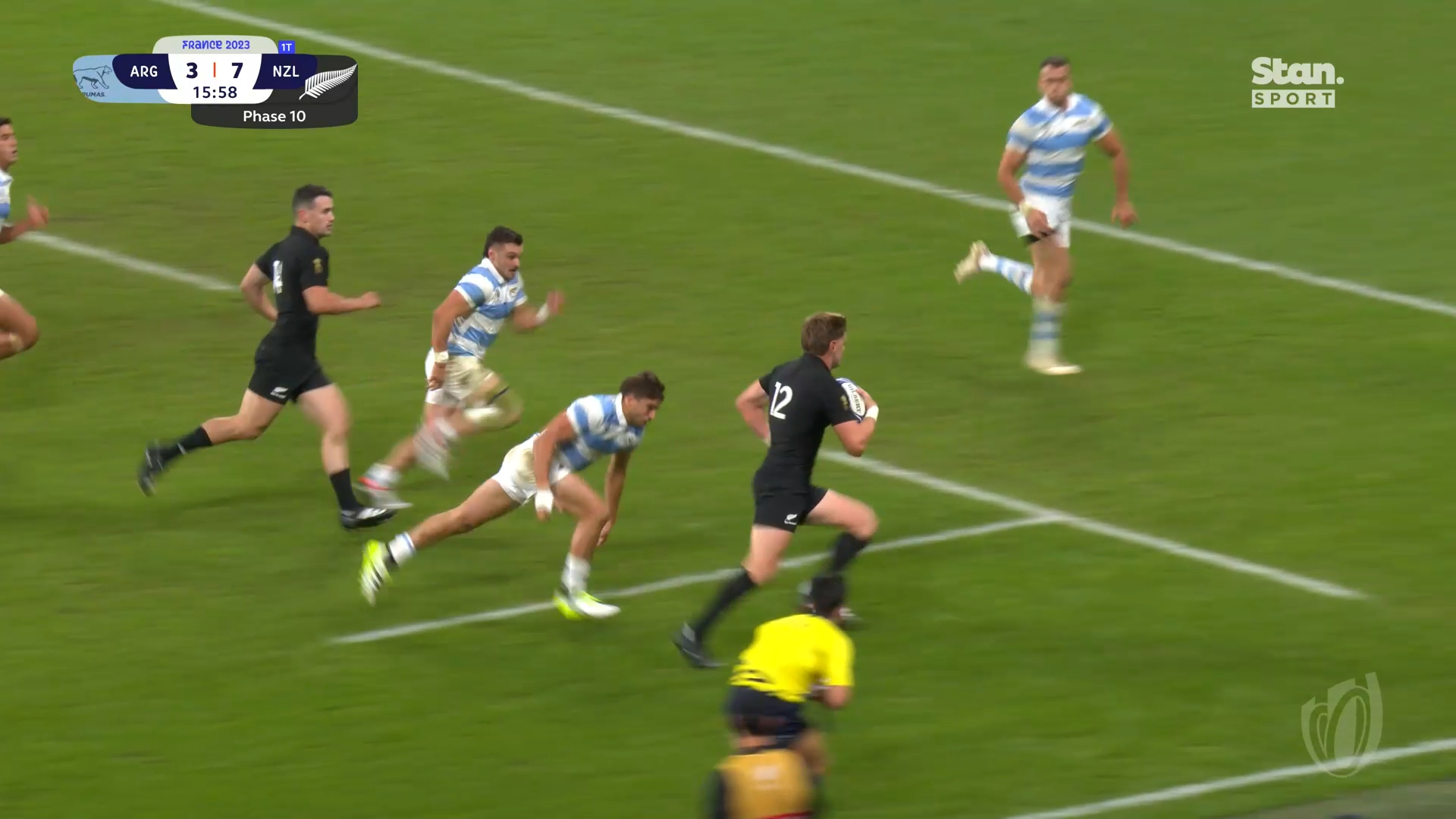 New Zealand vs Argentina semi-final highlights
