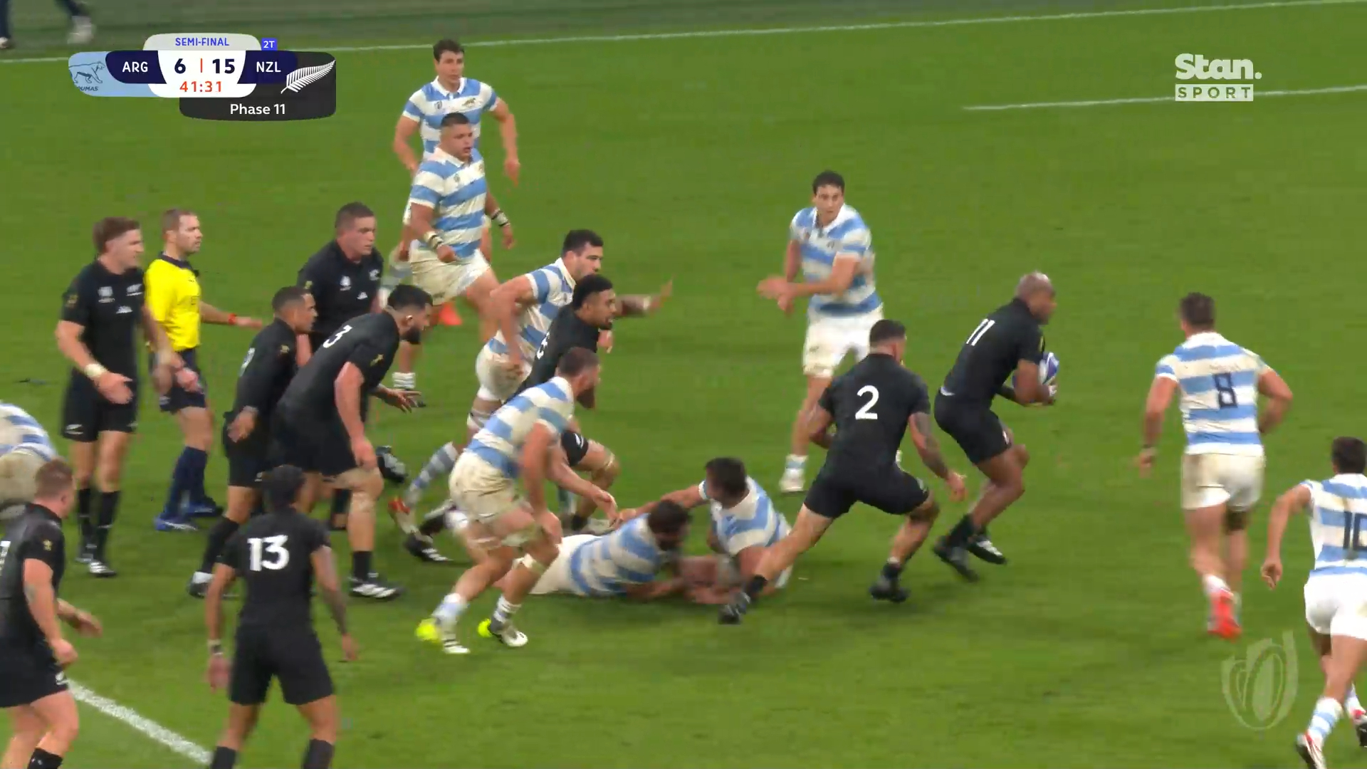 Telea genius sets up Frizell try