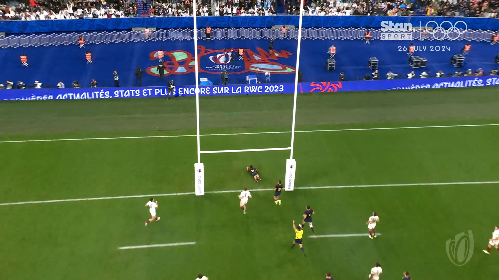Carreras scores stunning individual try