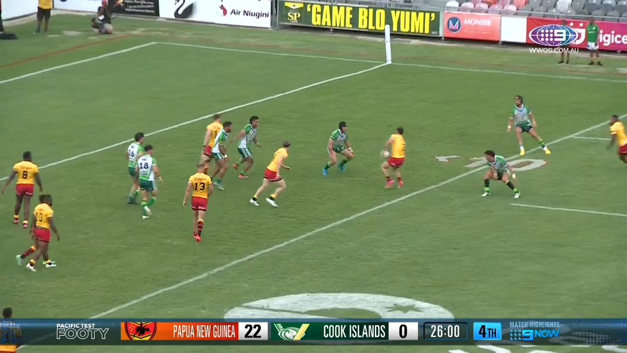 Pacific Championships Highlights: PNG v Cook Islands