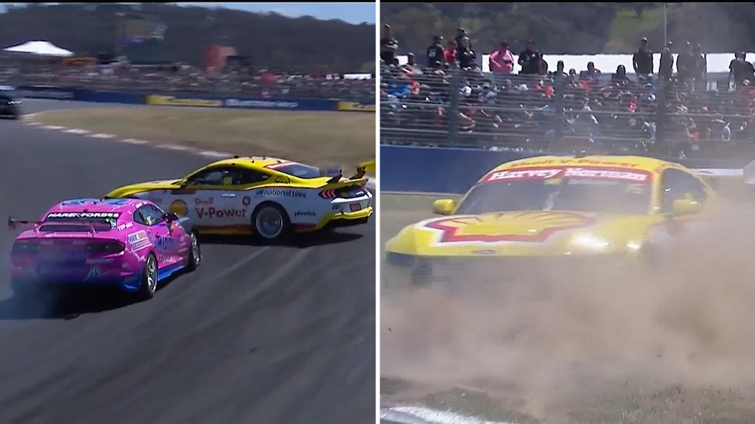 De Silvestro spun at the Chase