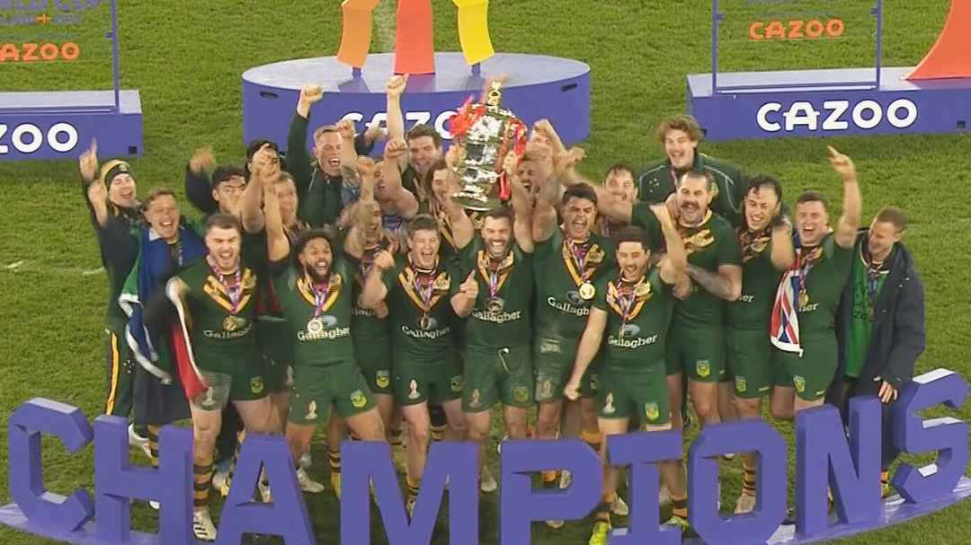 Australia cruise past Samoa to clinch World Cup