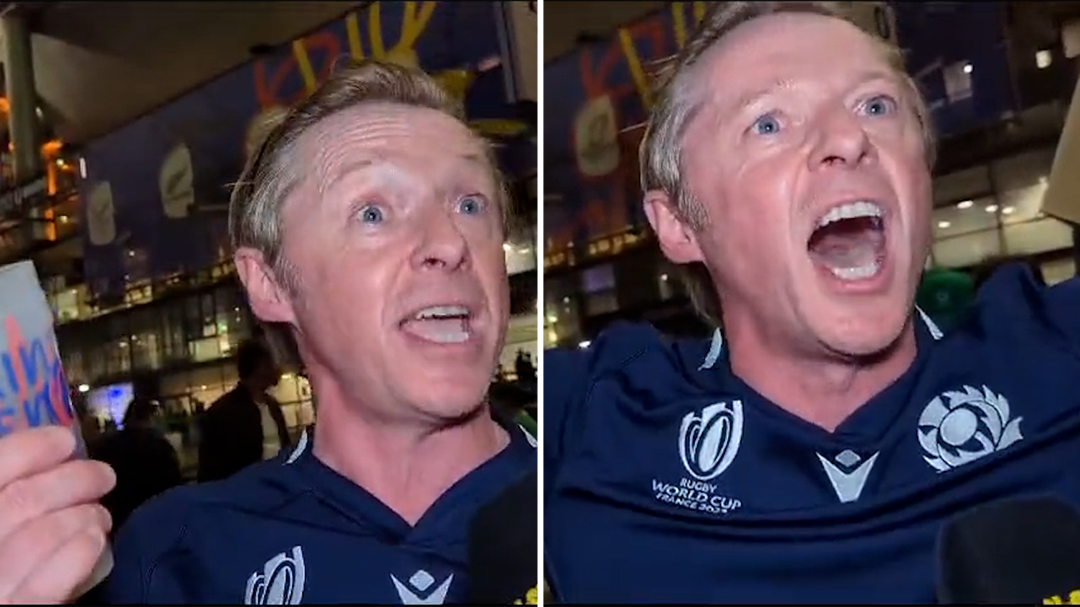 Scottish rugby fan's viral World Cup interview