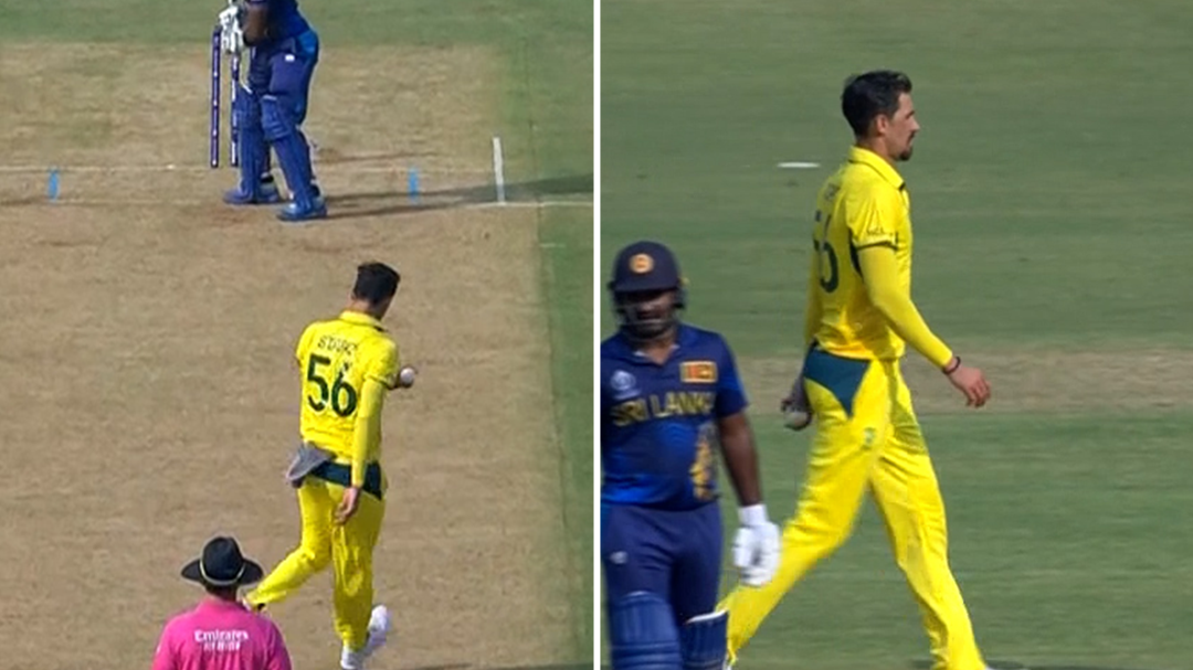 Starc questioned over warning batter