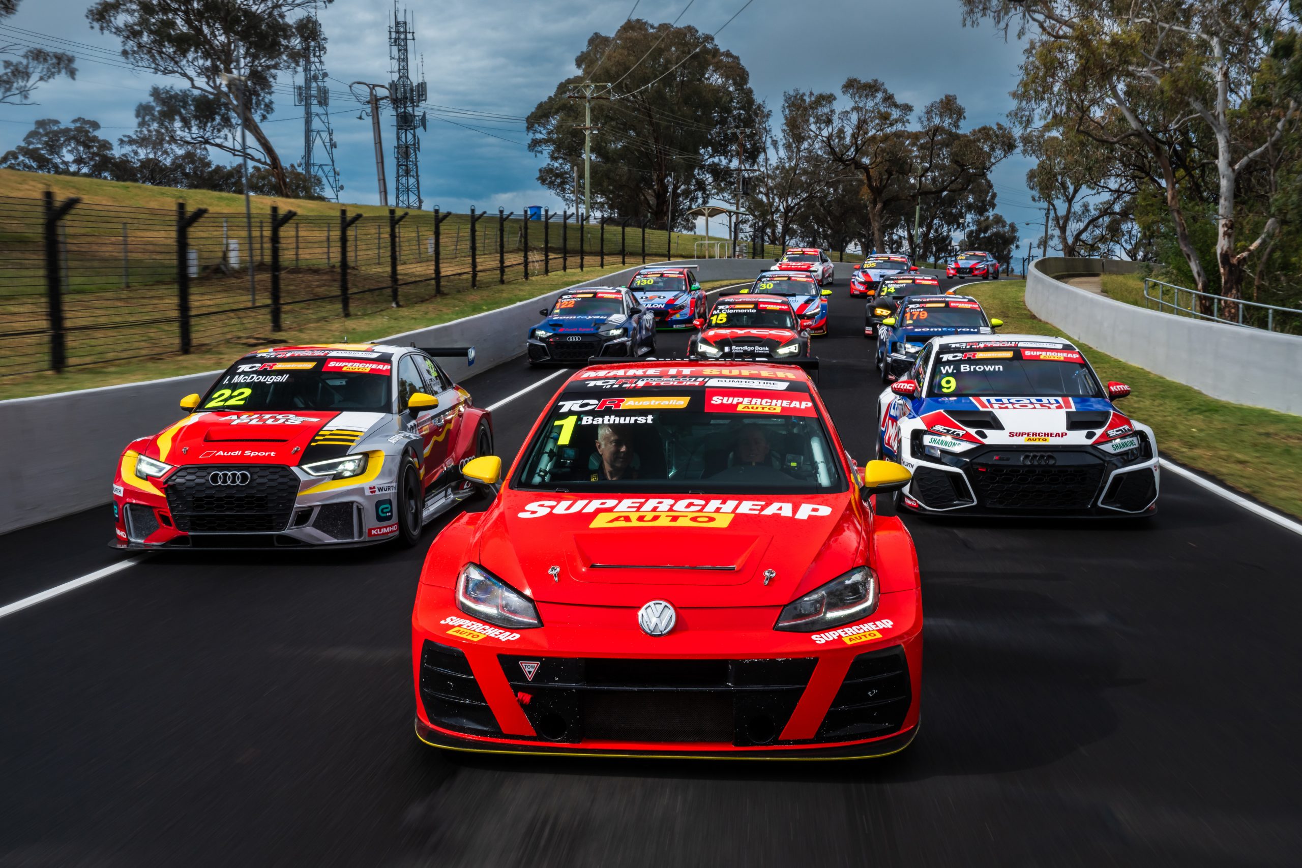 The TCR World Tour visited Australia in 2023. 