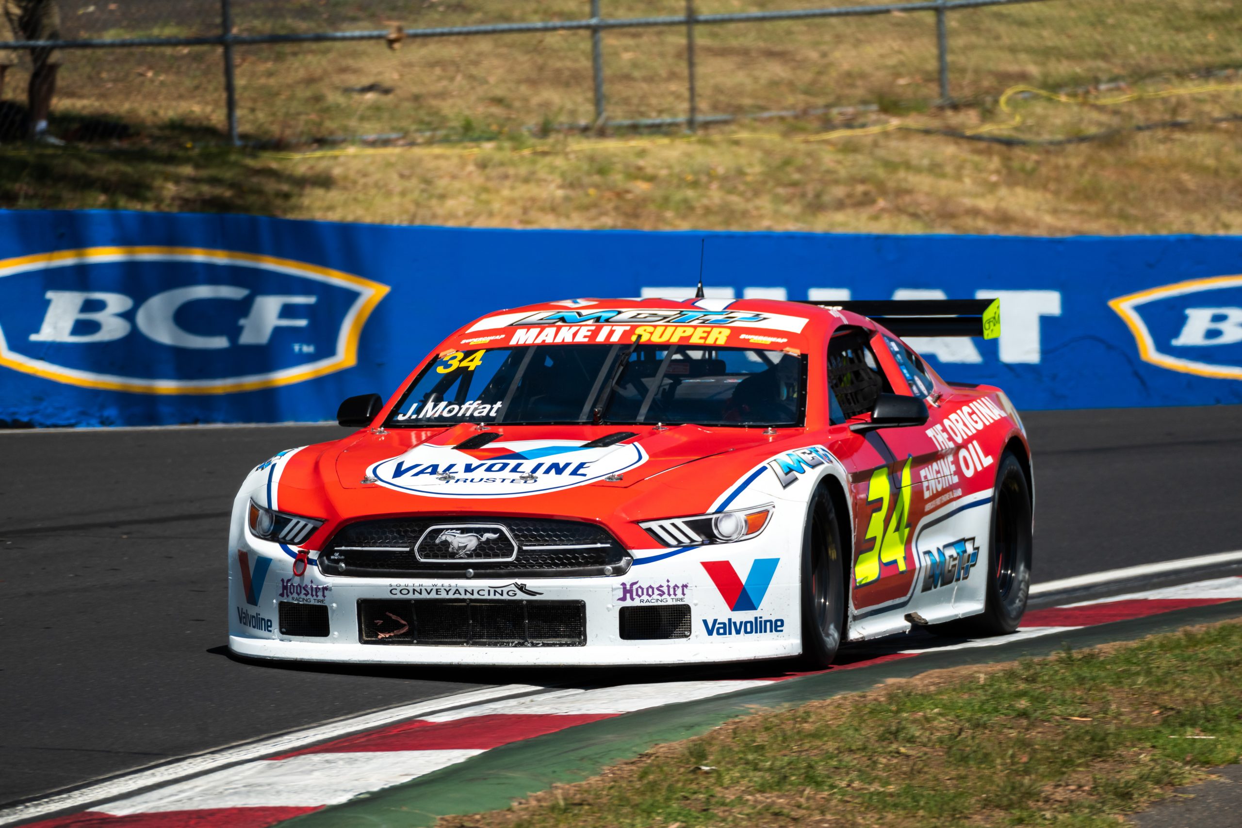 James Moffat in the No.34 Ford Mustang.