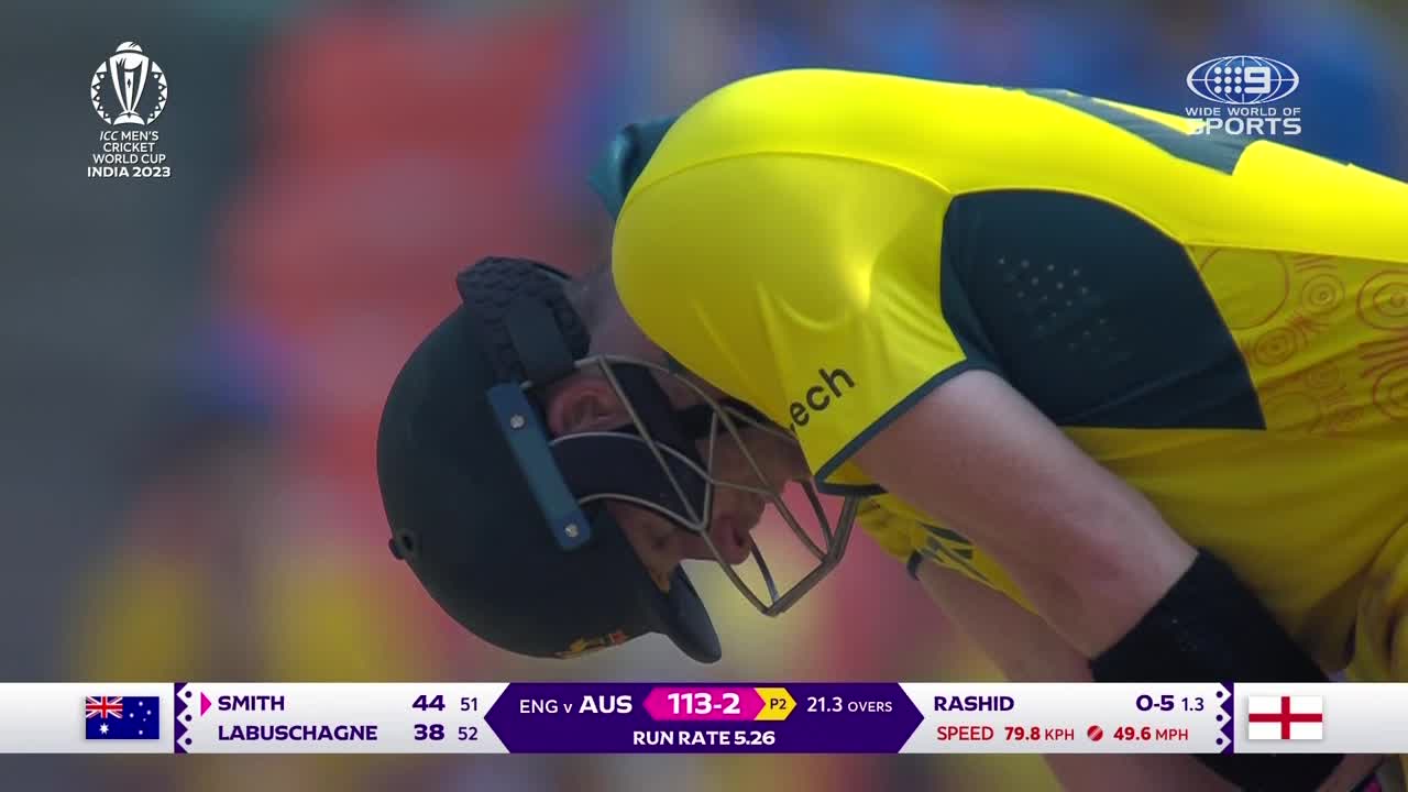 Smith falls to Adil Rashid again