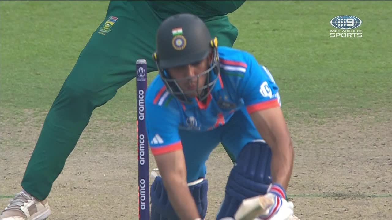 Maharaj peach undoes Gill's fast start