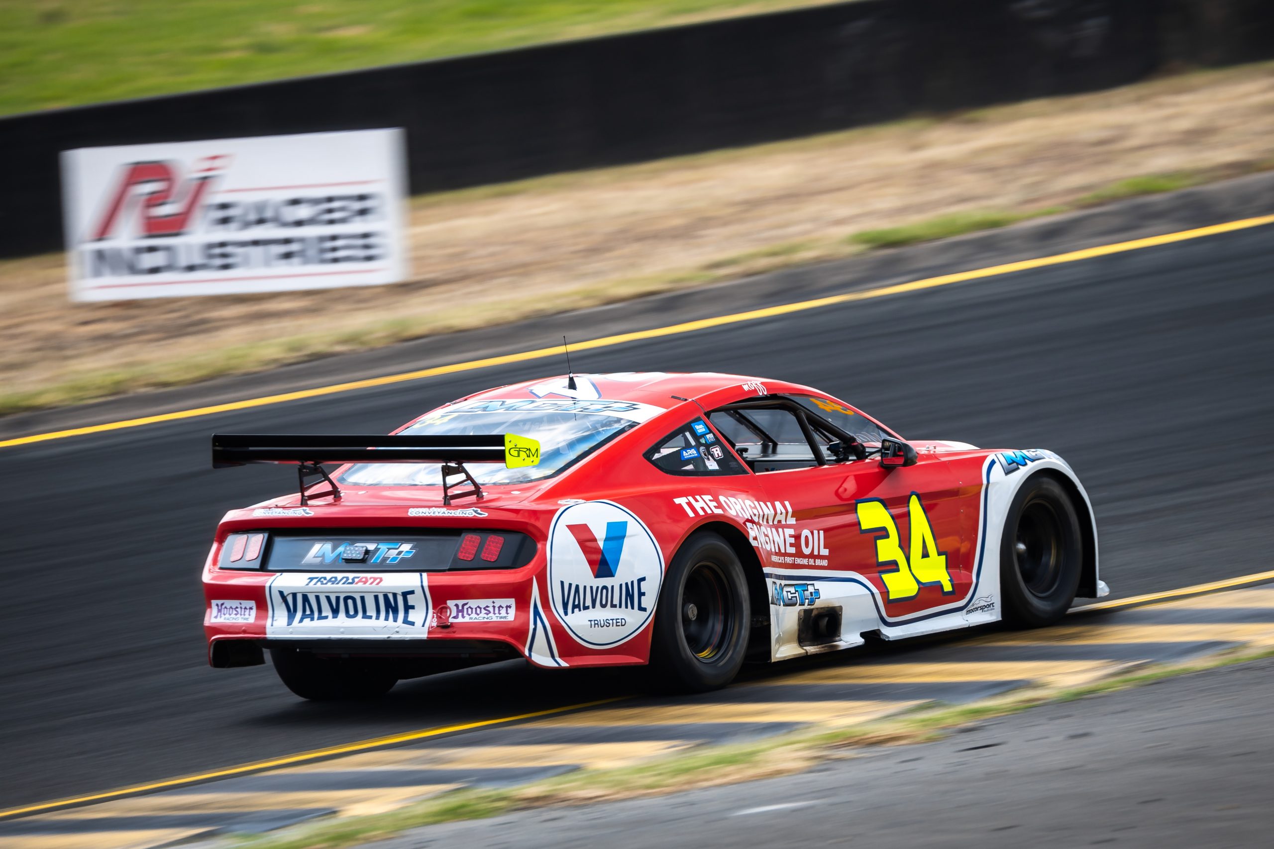 James Moffat in the No.34 Ford Mustang.