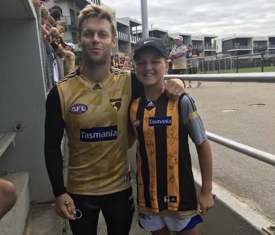 Sam Mitchell (left) and Jack Ginnivan.