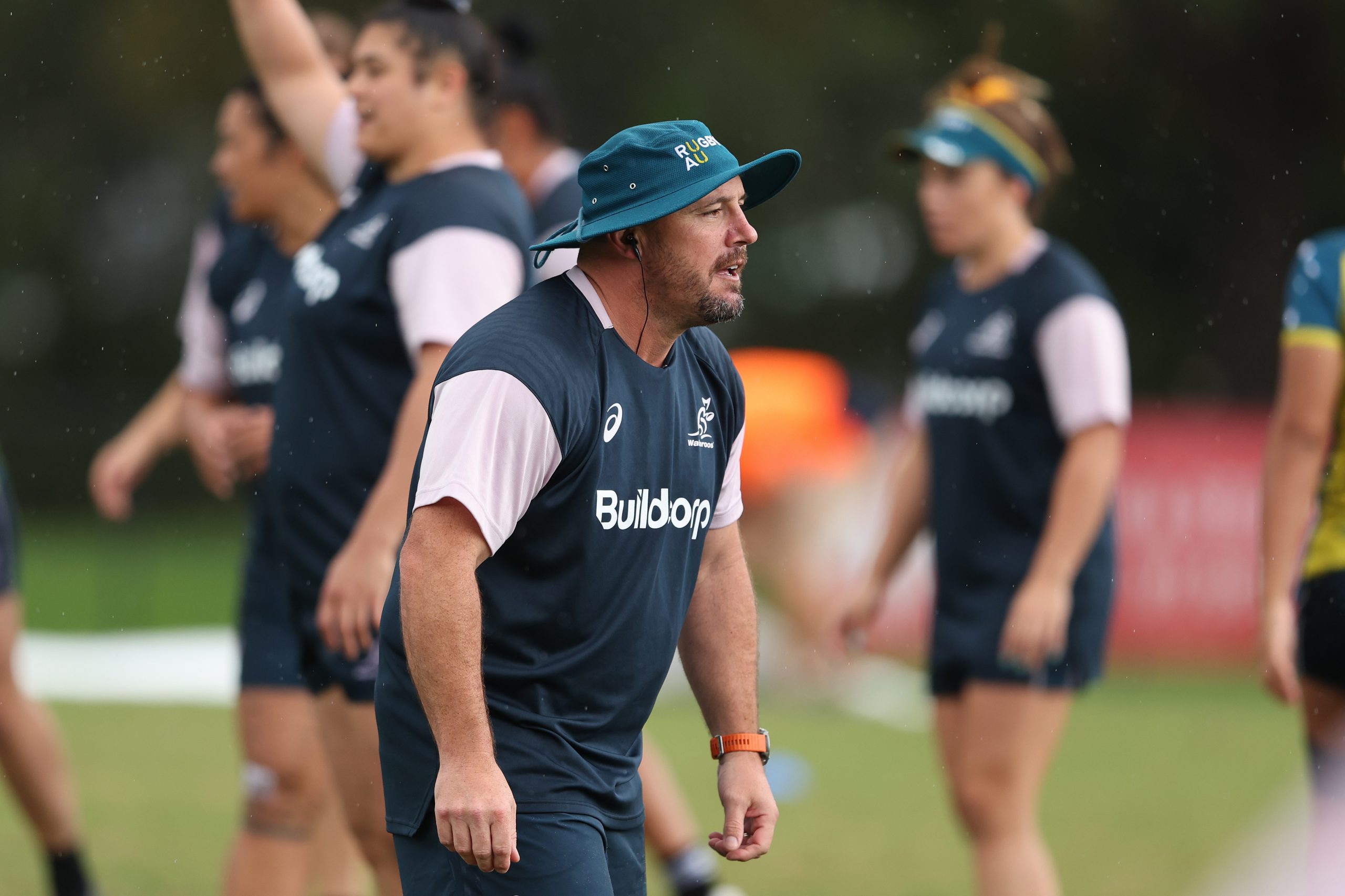 Wallaroos coach Jay Tregonning at Bond University Rugby Club.