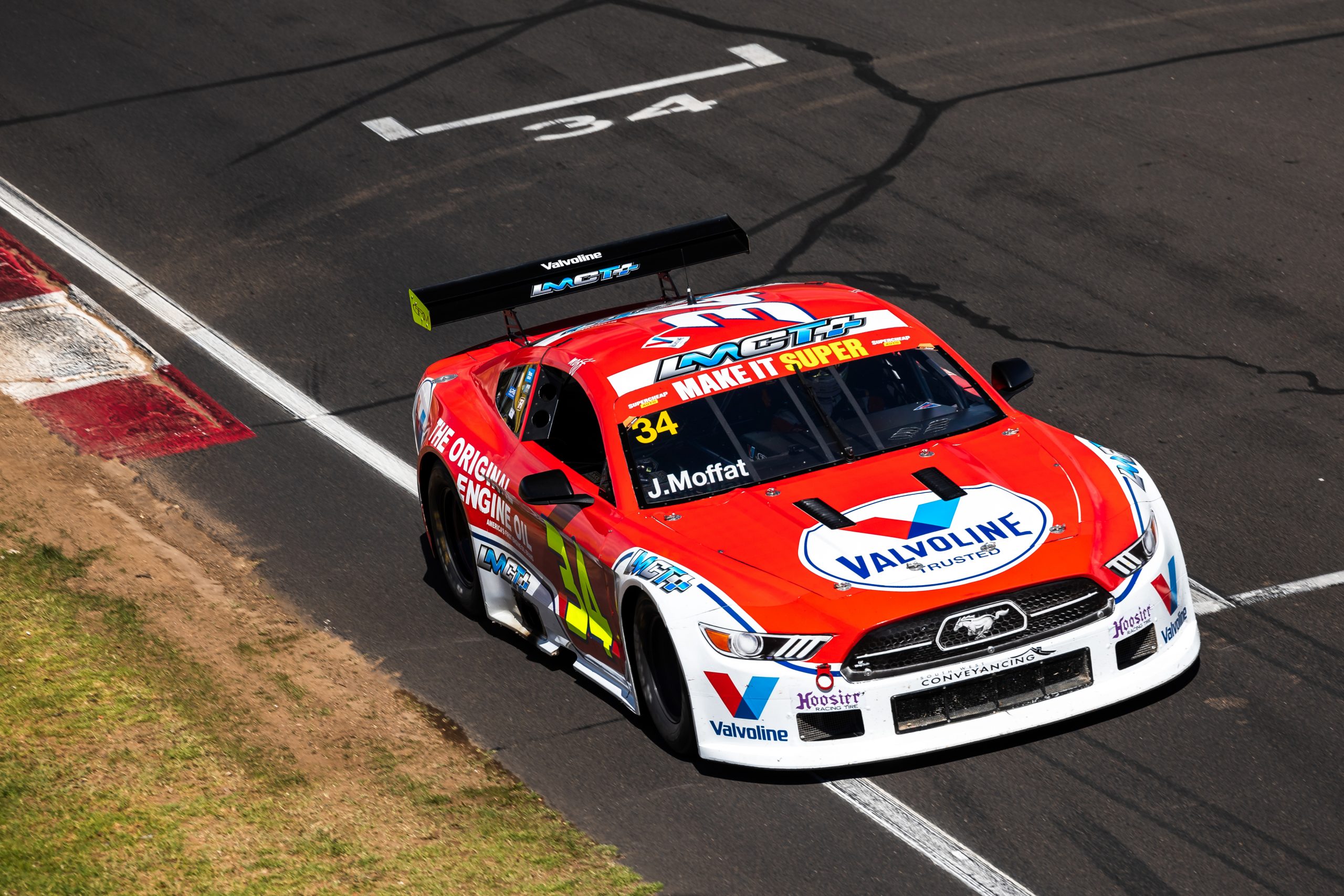 James Moffat in the No.34 Ford Mustang.