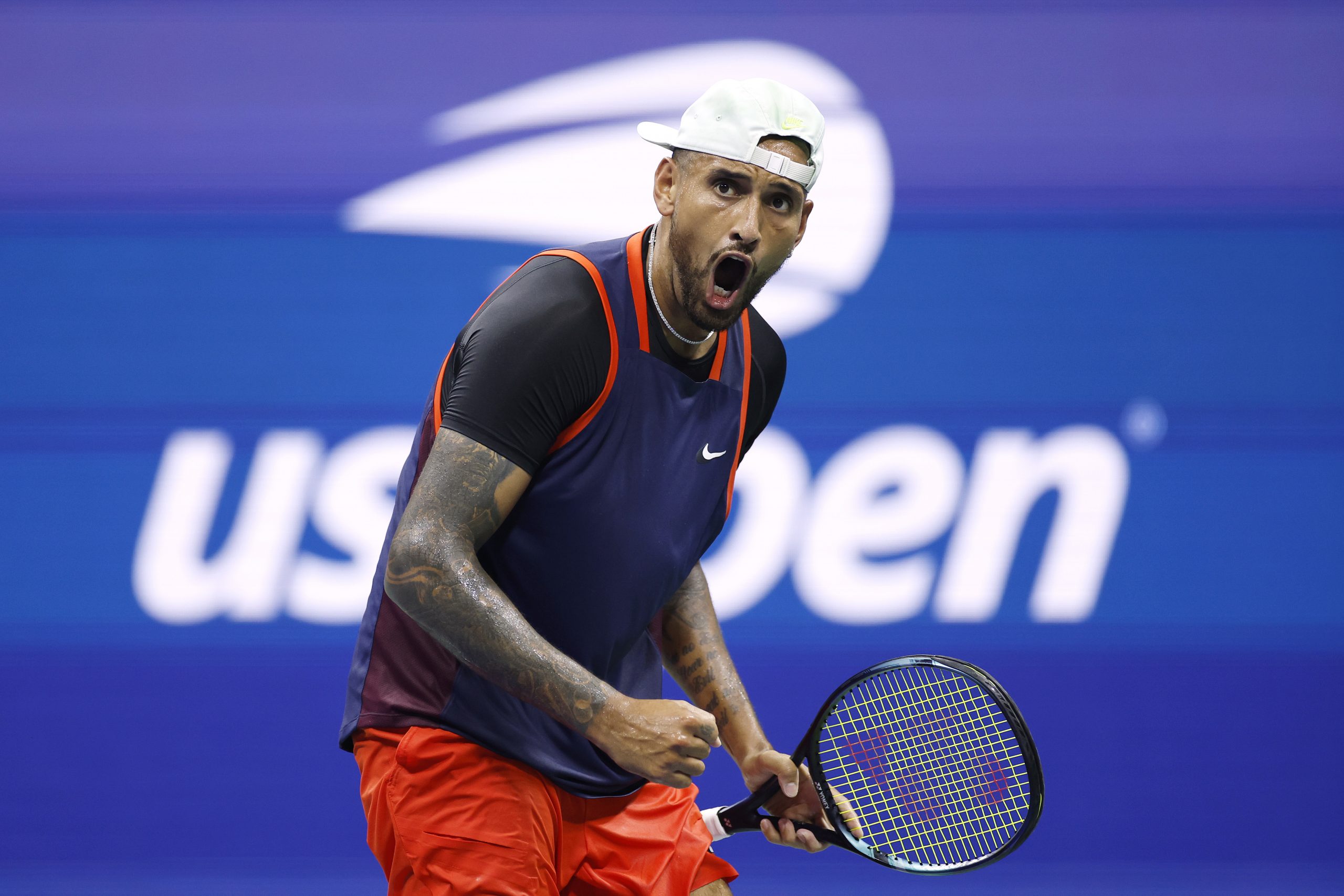 Nick Kyrgios at the 2022 US Open.