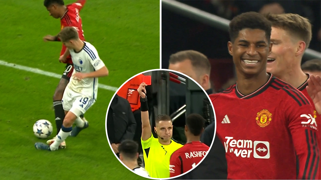 Rashford red rocks United