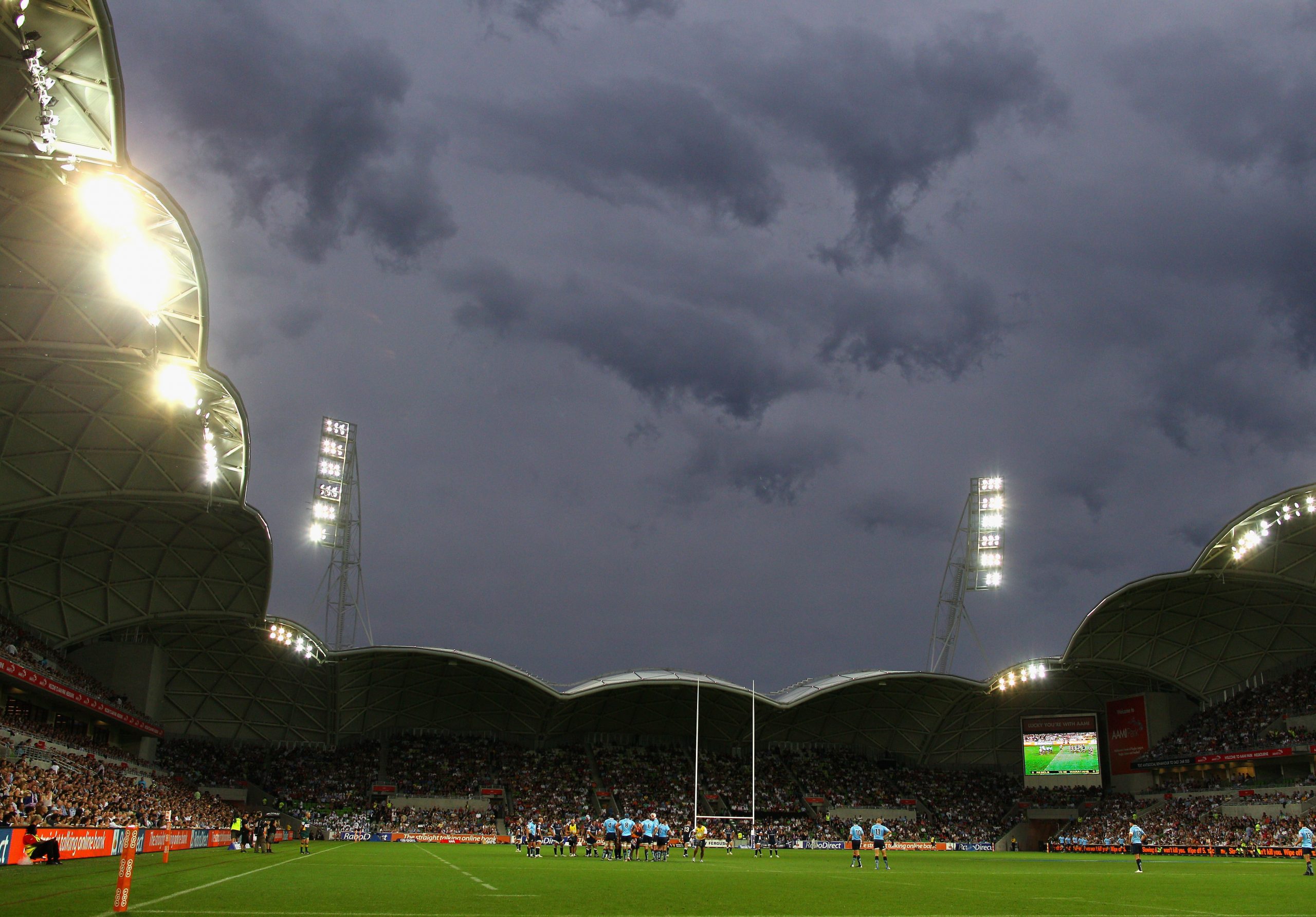 The Melbourne Rebels are reportedly $1 million in debt to the Melbourne Rectangular Stadium.