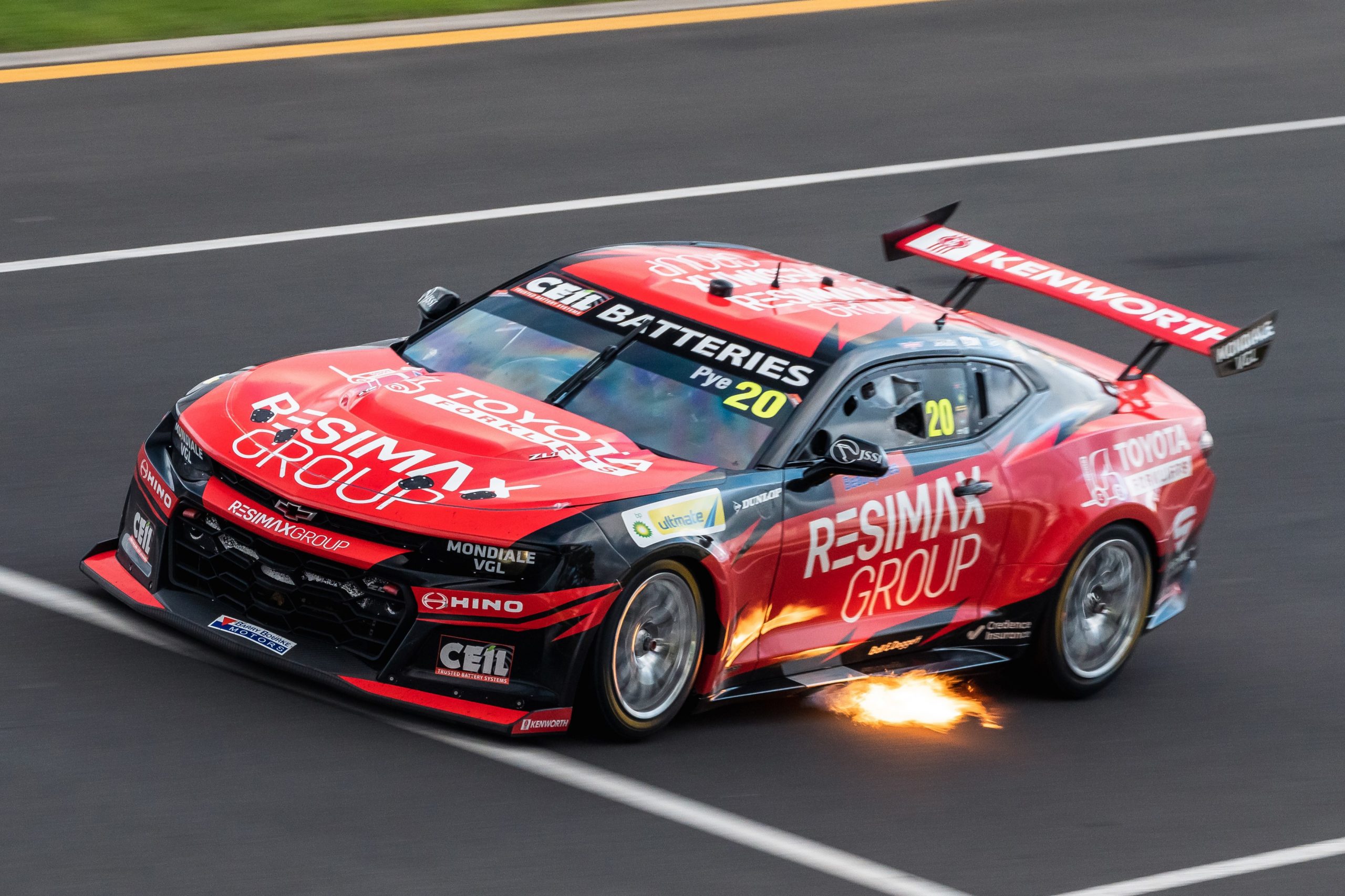Scott Pye races for Team18 in Supercars until 2023.