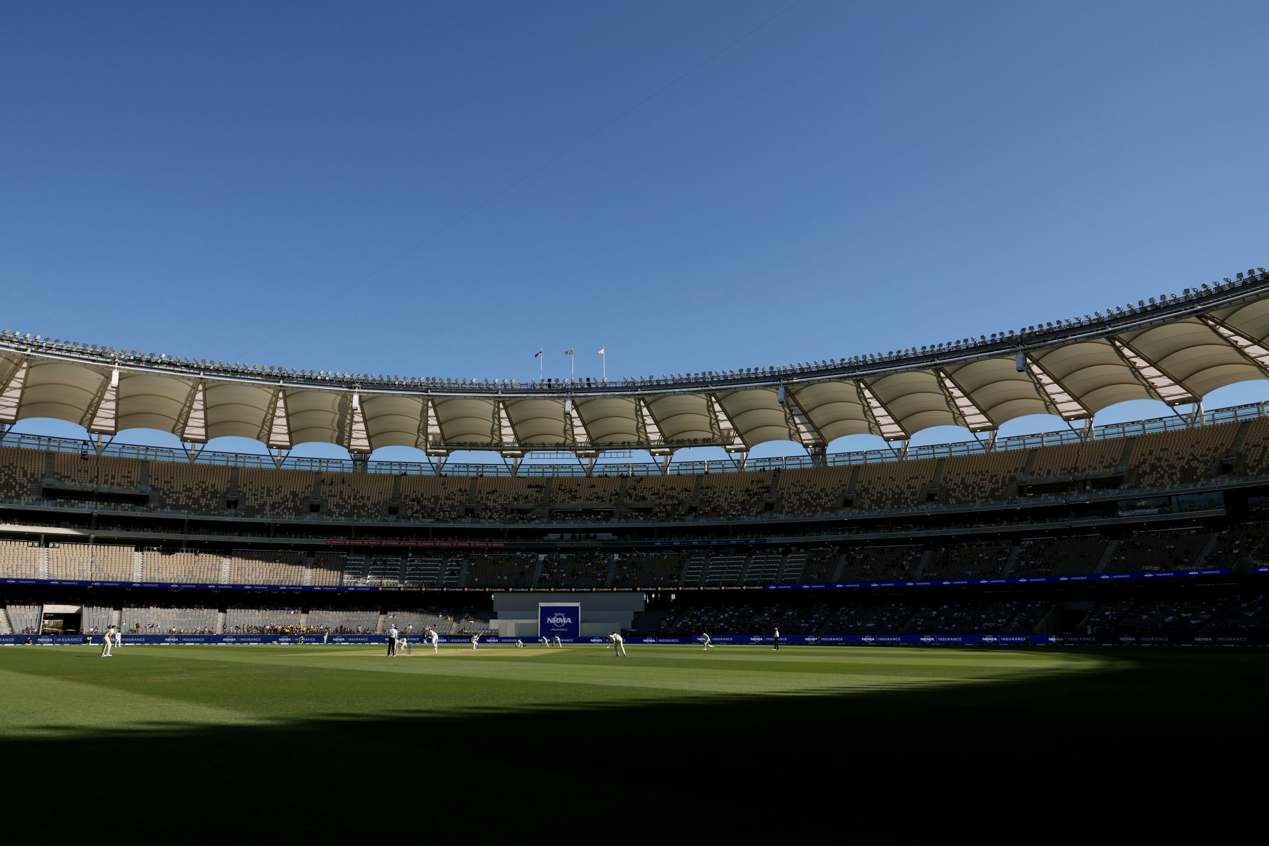 There were plenty of empty seats at Perth Stadium across all four days of the Test between Australia and Pakistan.