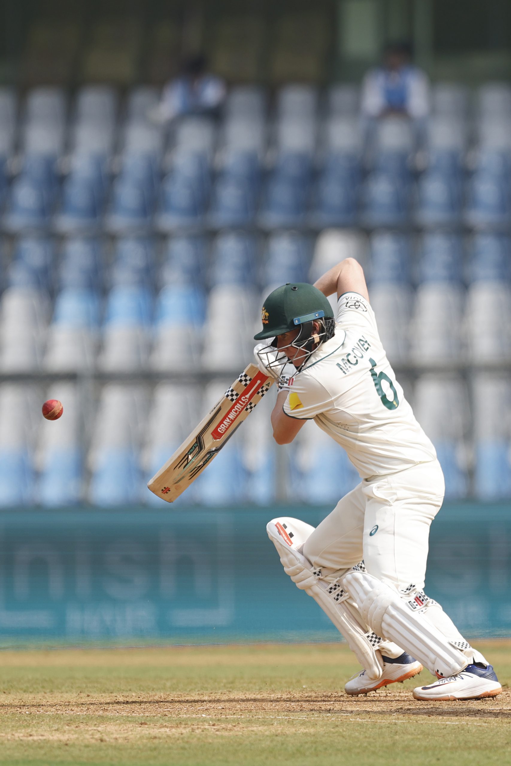 Beth Mooney made 40 for Australia on day one of the Test against India.