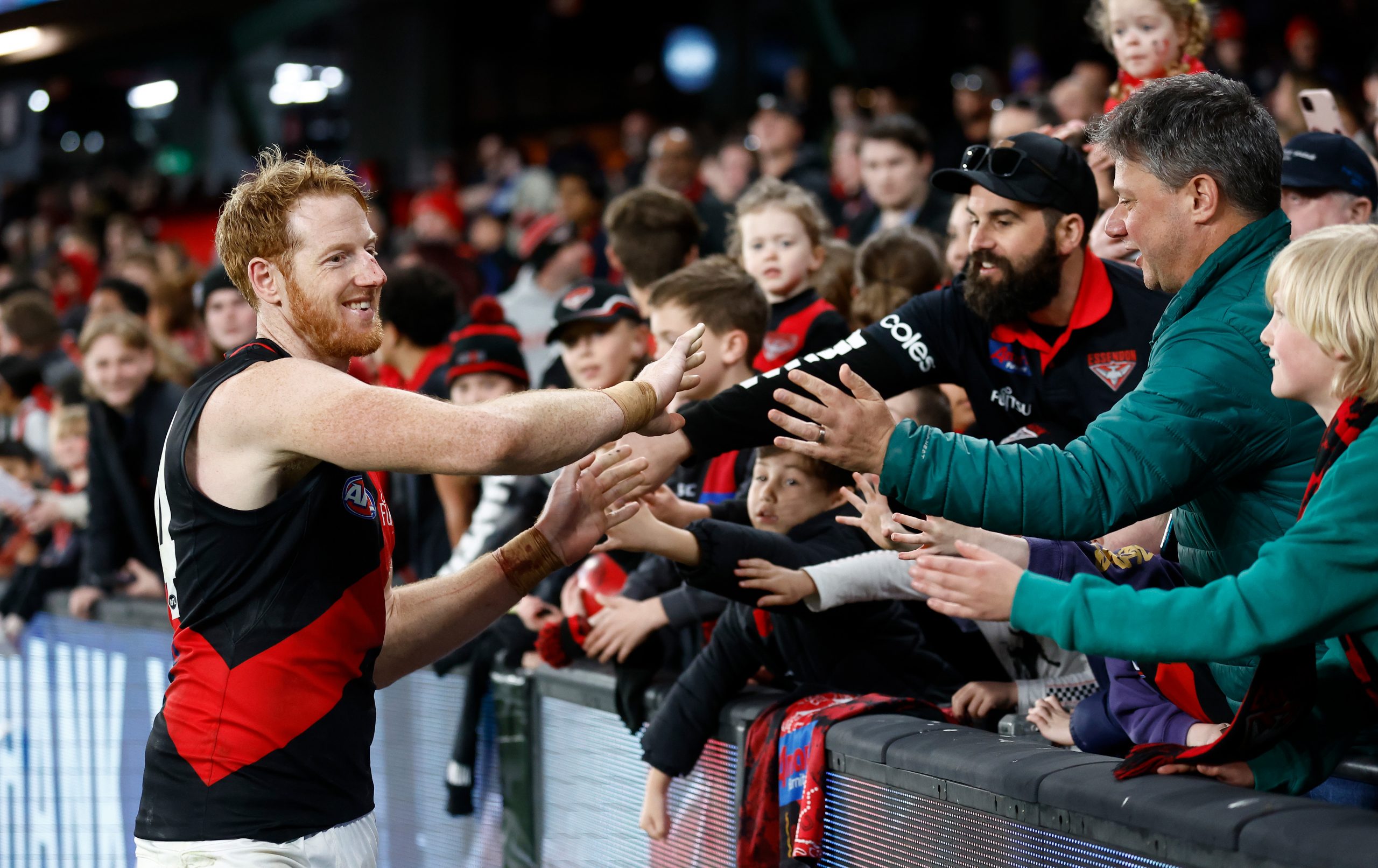 Essendon fans flocked to Marvel Stadium and the MCG in 2023.