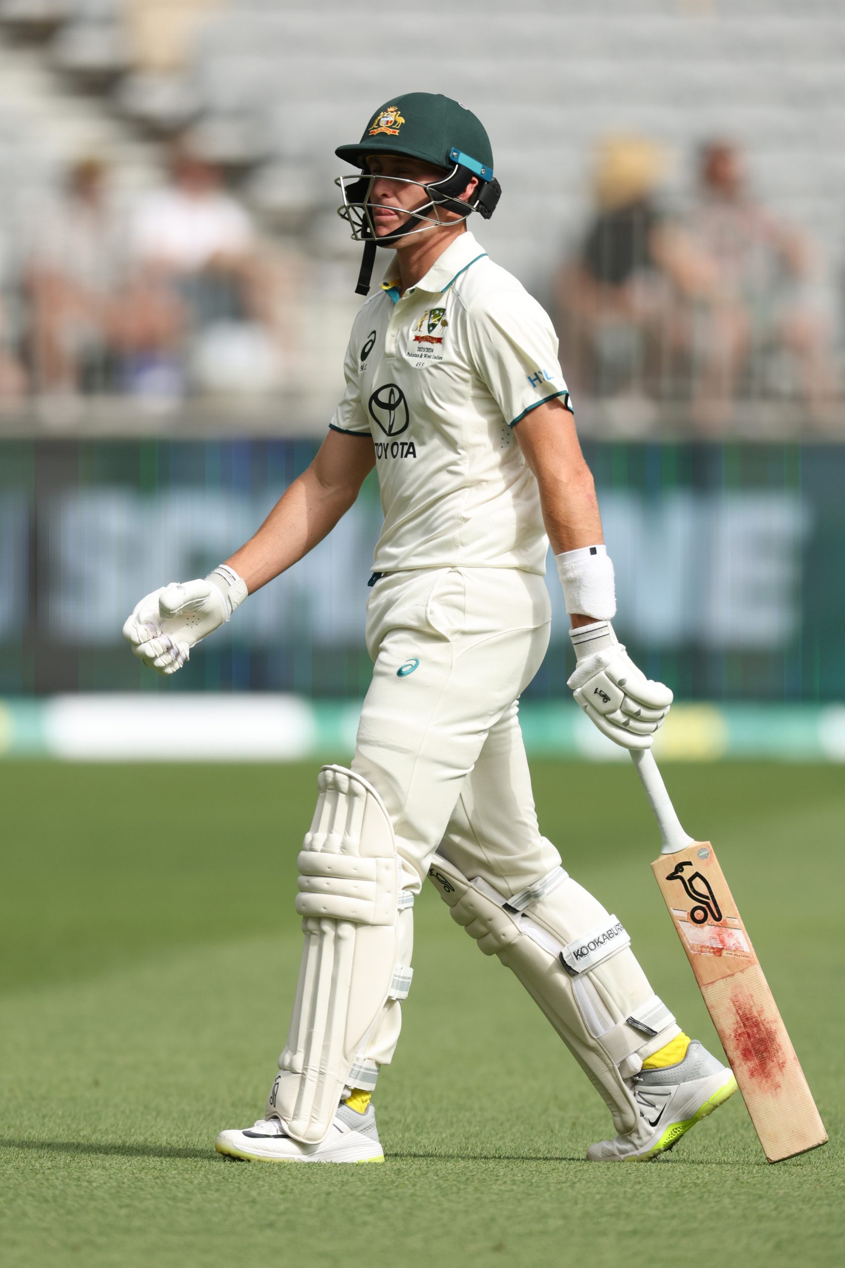 Marnus Labuschagne failed to make his mark again with the bat.