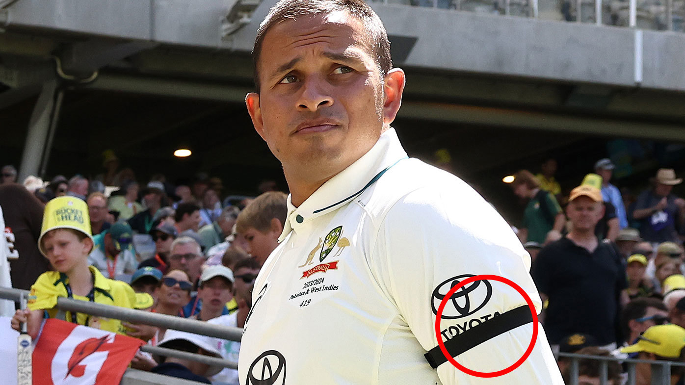 Khawaja's silent protest