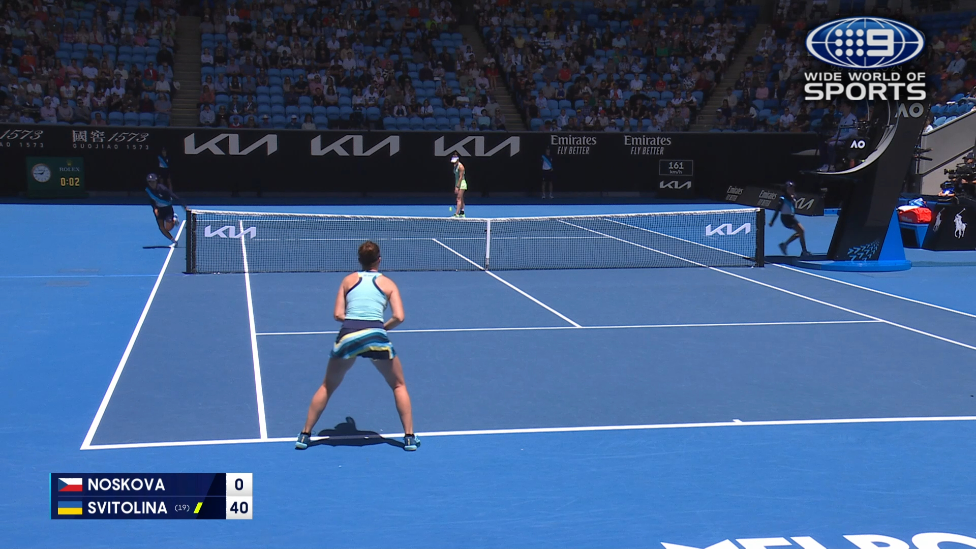 Australian Open Highlights: Linda Noskova v Elina Svitolina