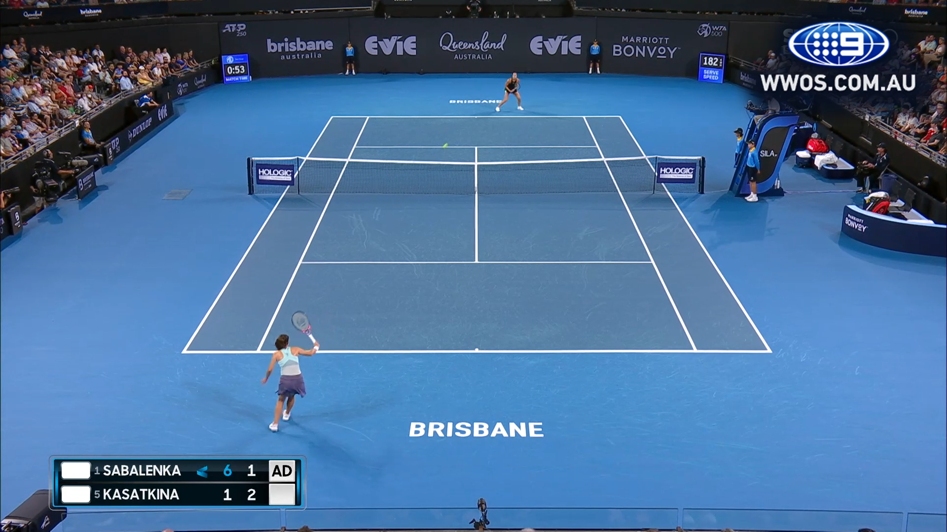 Brisbane International Highlights: Aryna Sabalenka v Daria Kasatkina