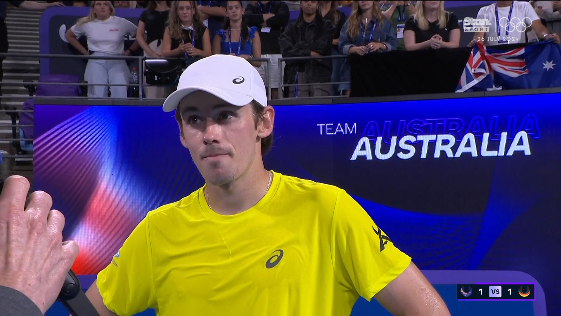 De Minaur: 'This is my favourite court in the whole world'