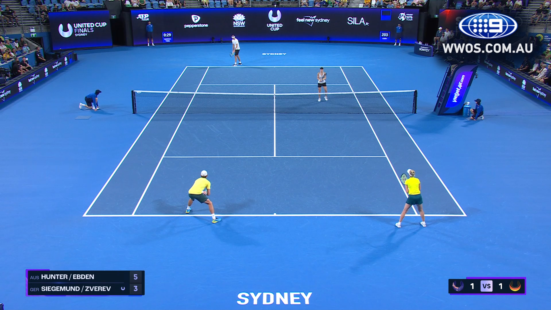 United Cup Semi-Final Highlights: Australia v Germany