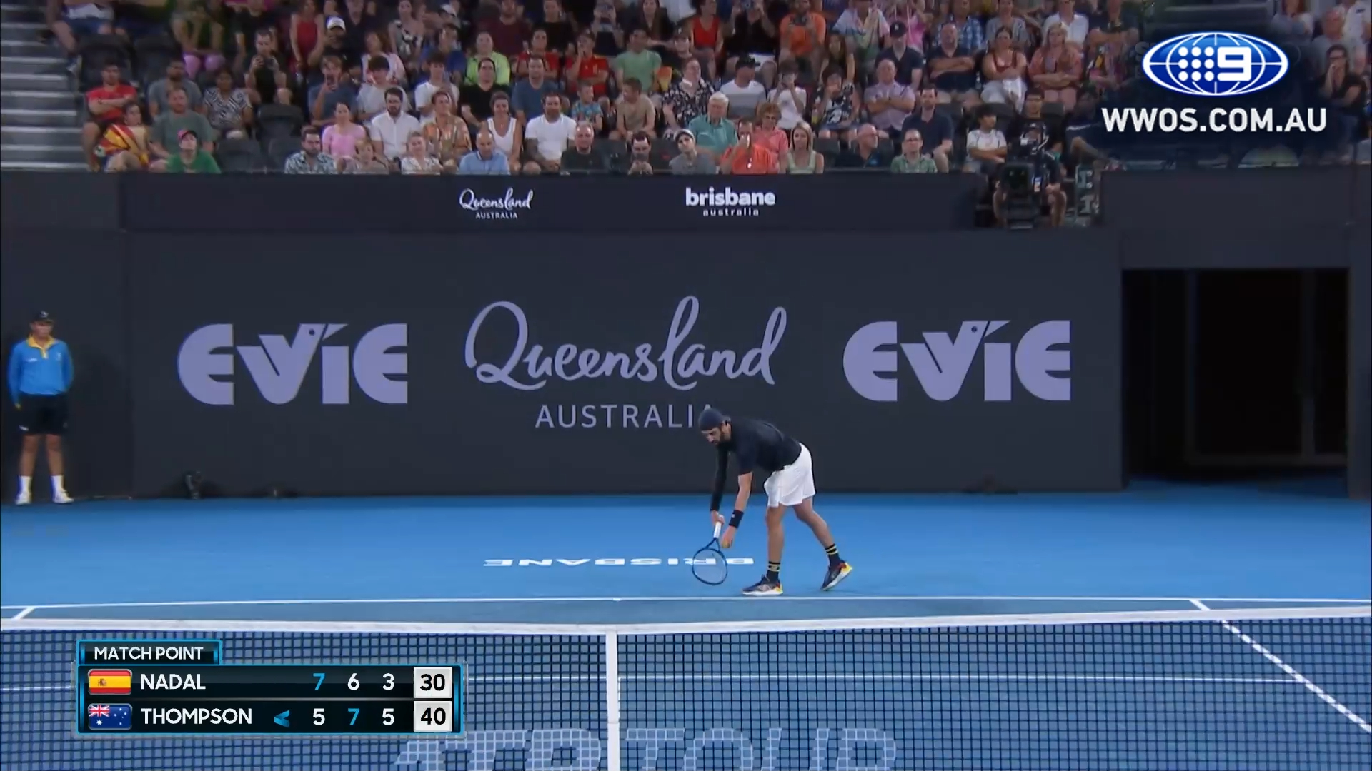 Brisbane International Highlights: Rafael Nadal v Jordan Thompson