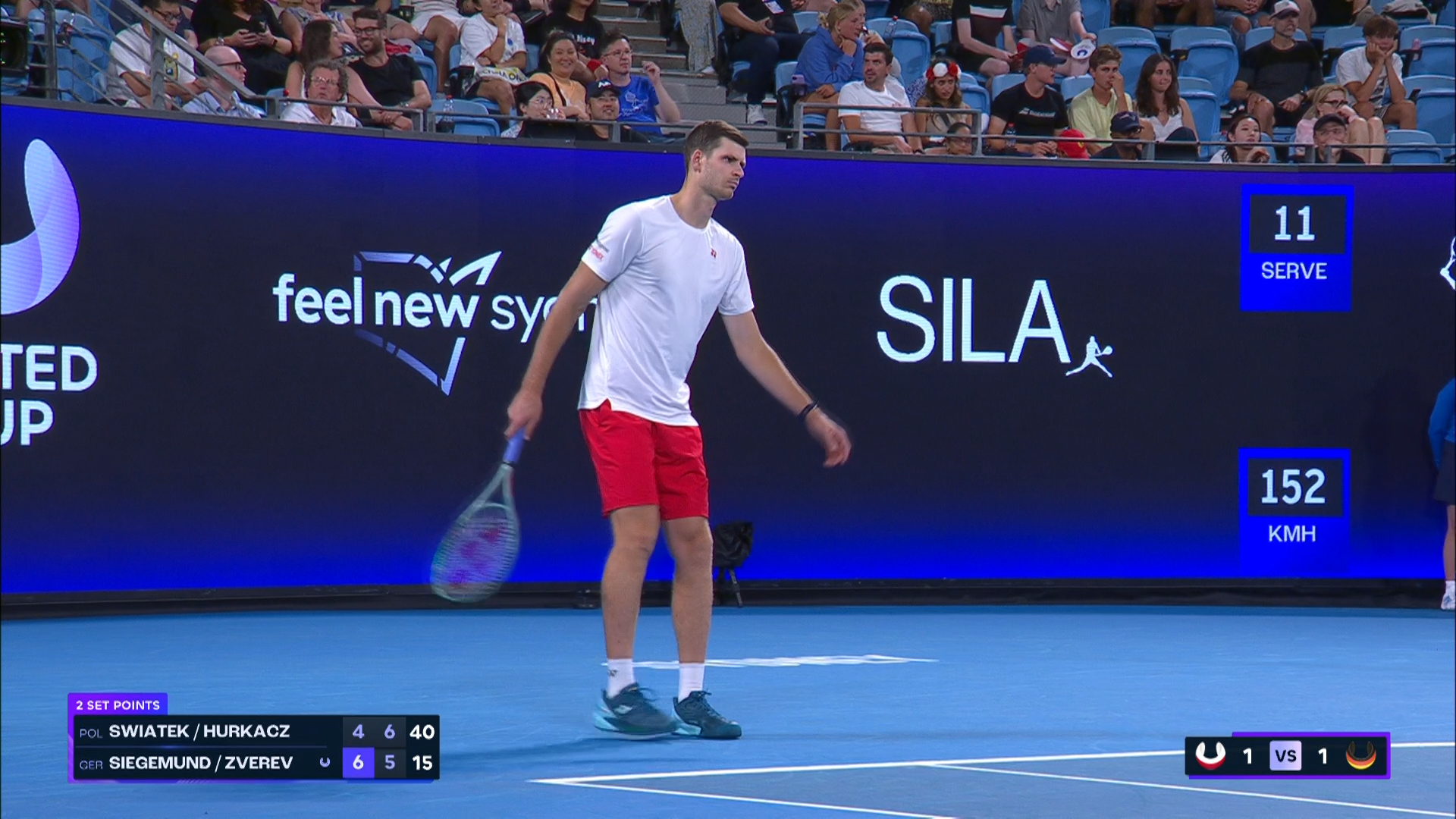 Poland's fightback forces tie-breaker