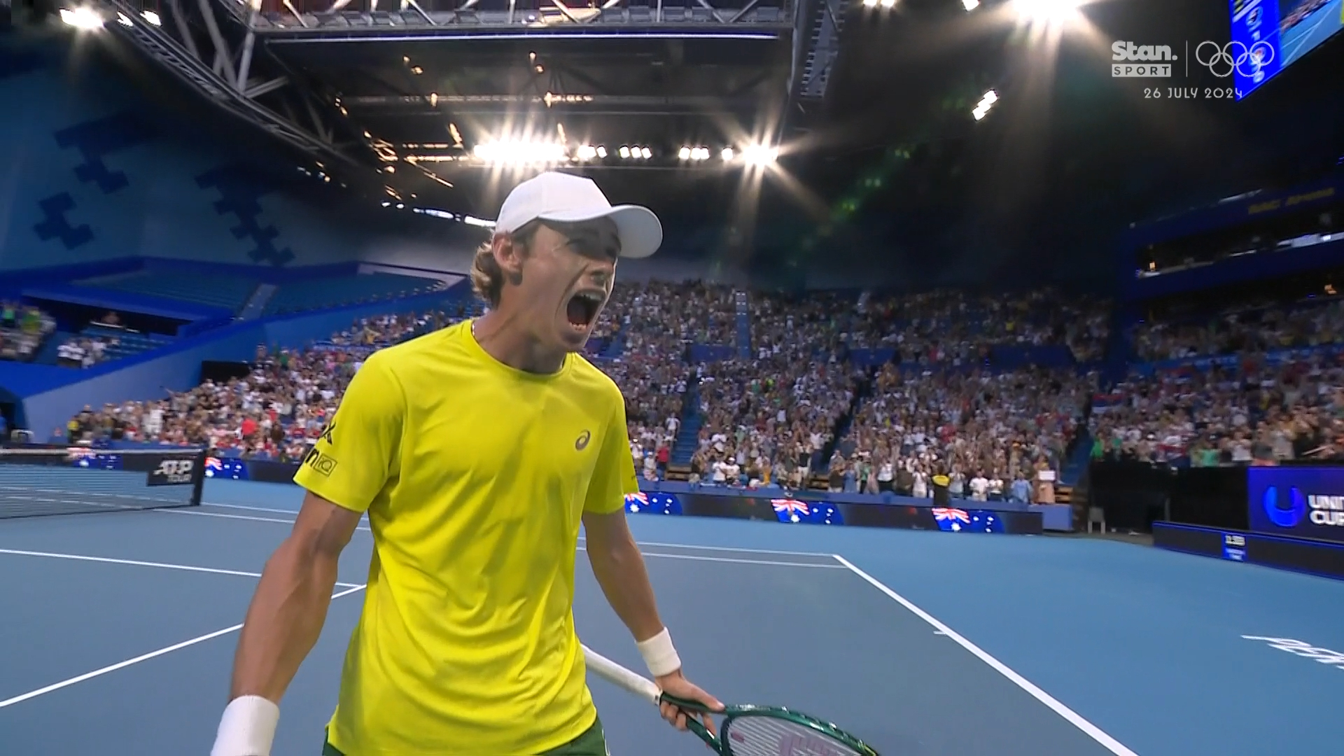 De Minaur stuns world No.1 Djokovic