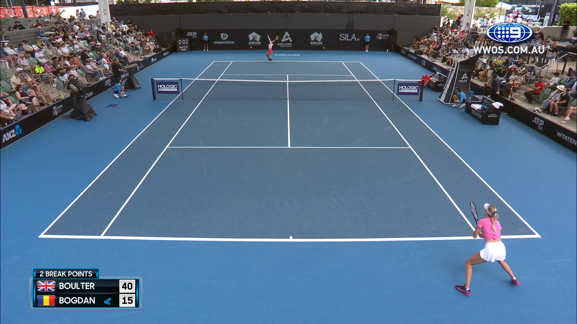 Adelaide International Highlights: Katie Boulter v Ana Bogdan