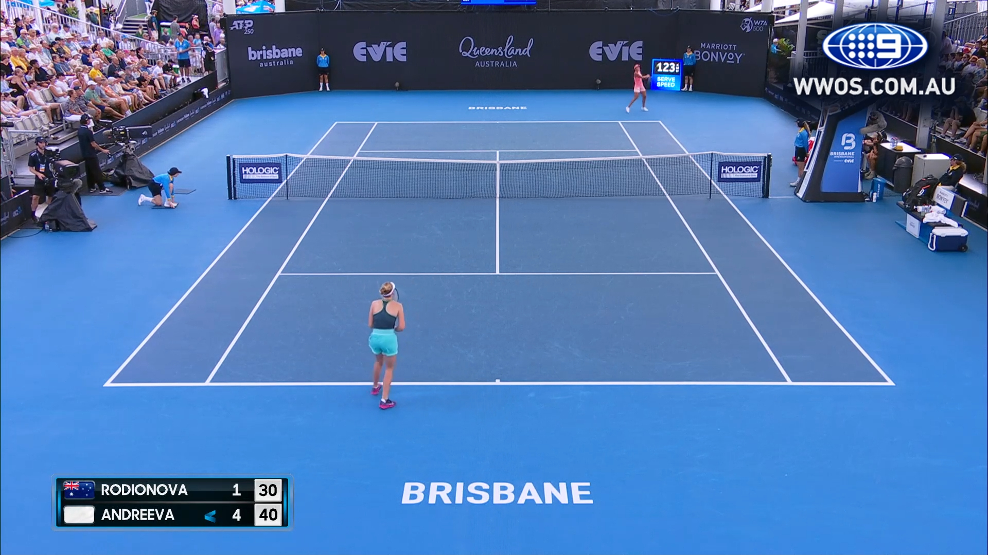 Brisbane International Highlights: Mirra Andreeva v Arina Rodionova