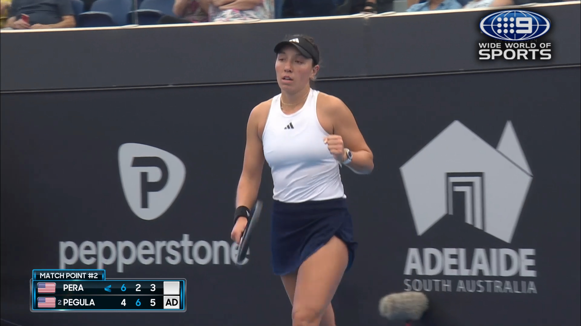 Adelaide International Highlights: Bernarda Pera v Jessica Pegula