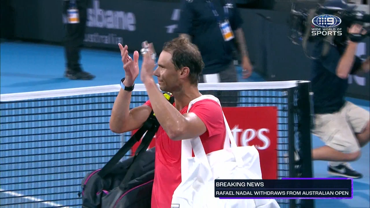 Rafa forced to withdraw from Australian Open