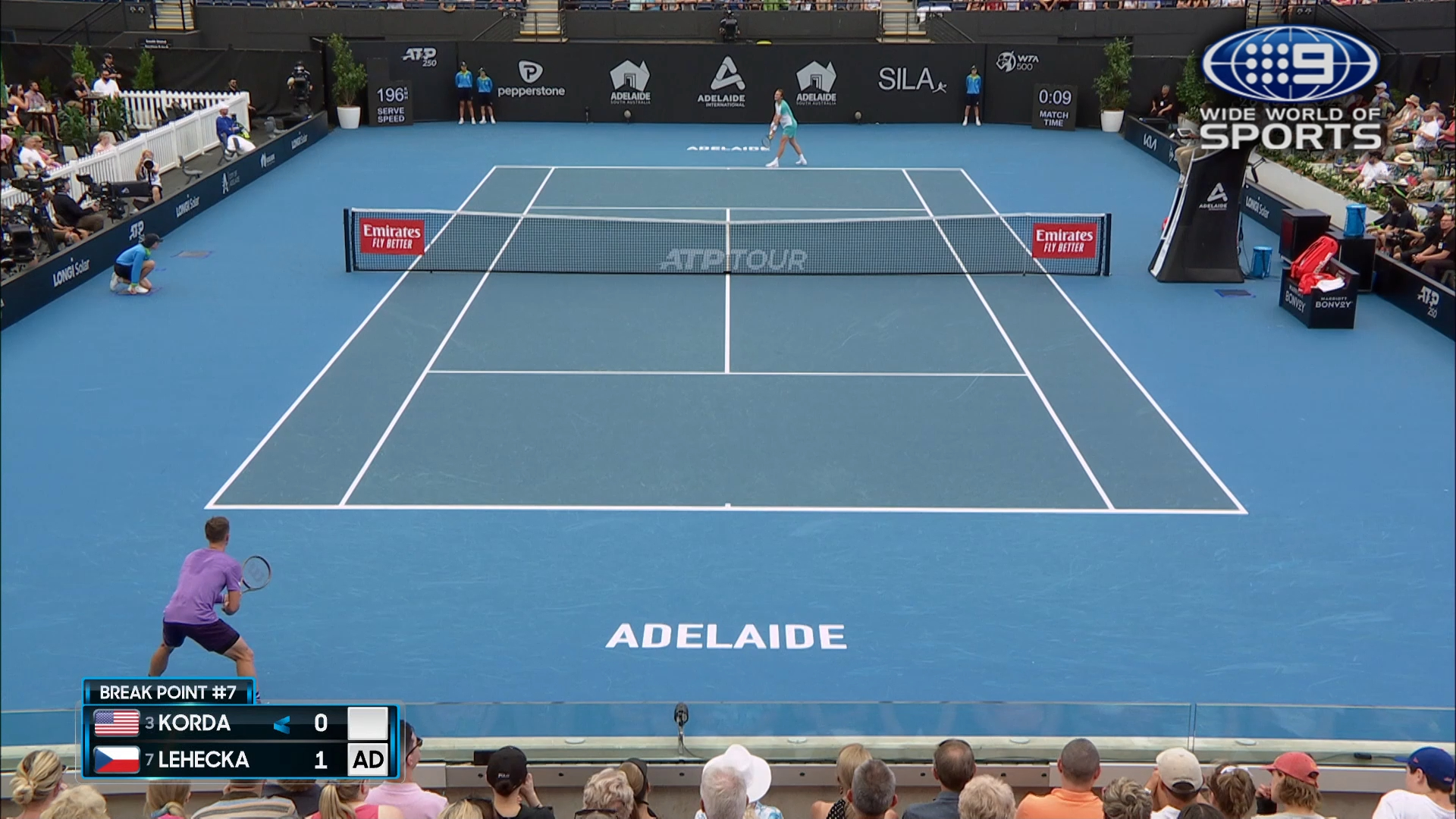 Adelaide International Semi-final Highlights: Sebastian Korda v Jiri Lehecka