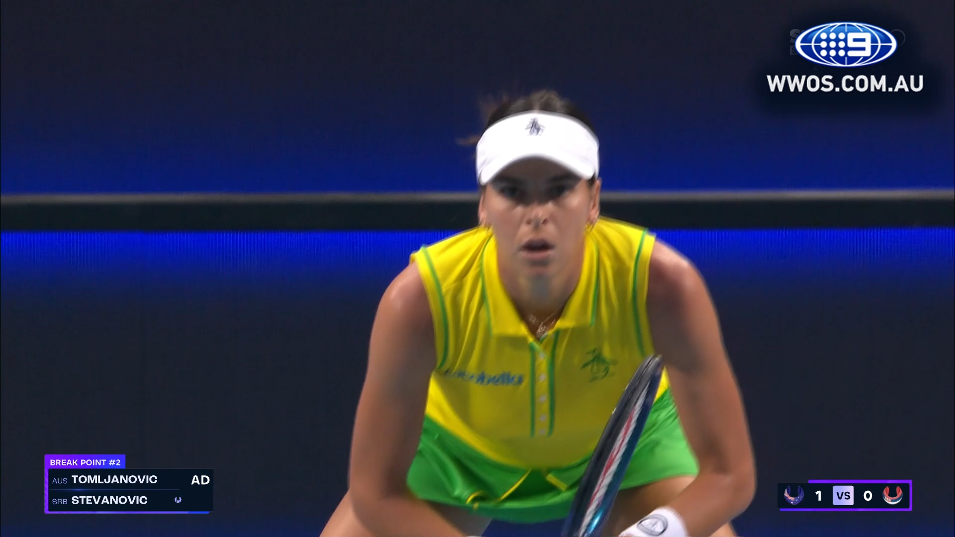 United Cup Quarterfinal Highlights: Ajla Tomljanovic v Natalija Stevanovic 