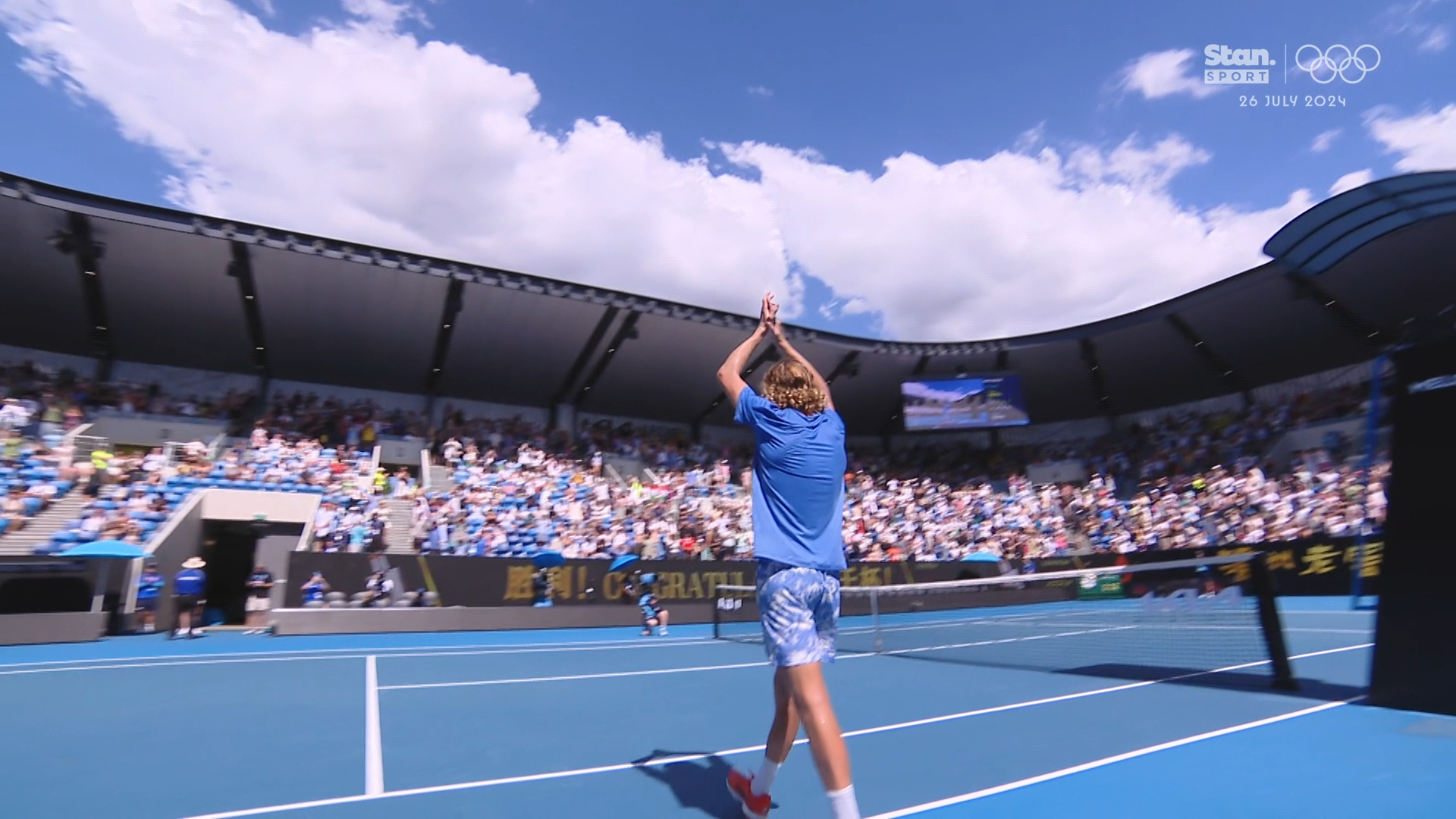 Purcell advances for first time