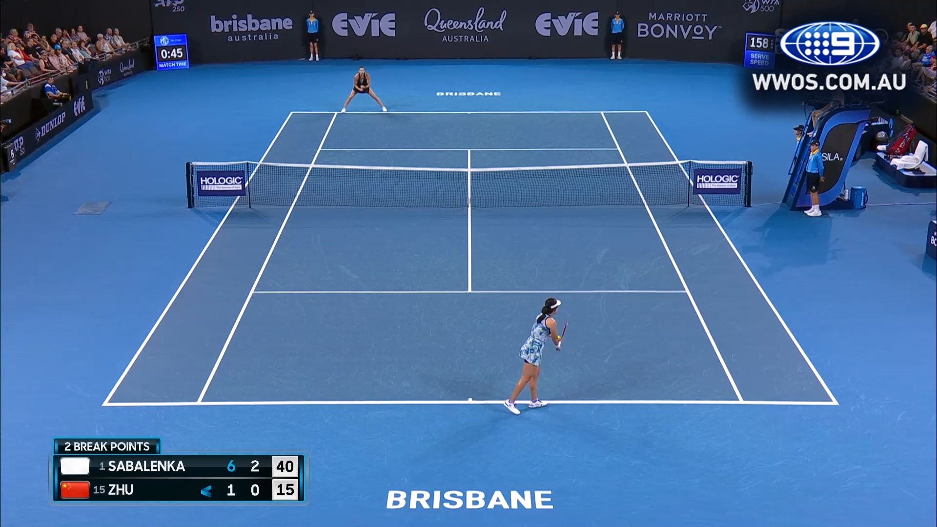 Brisbane International Highlights: Aryna Sabalenka v Lin Zhu