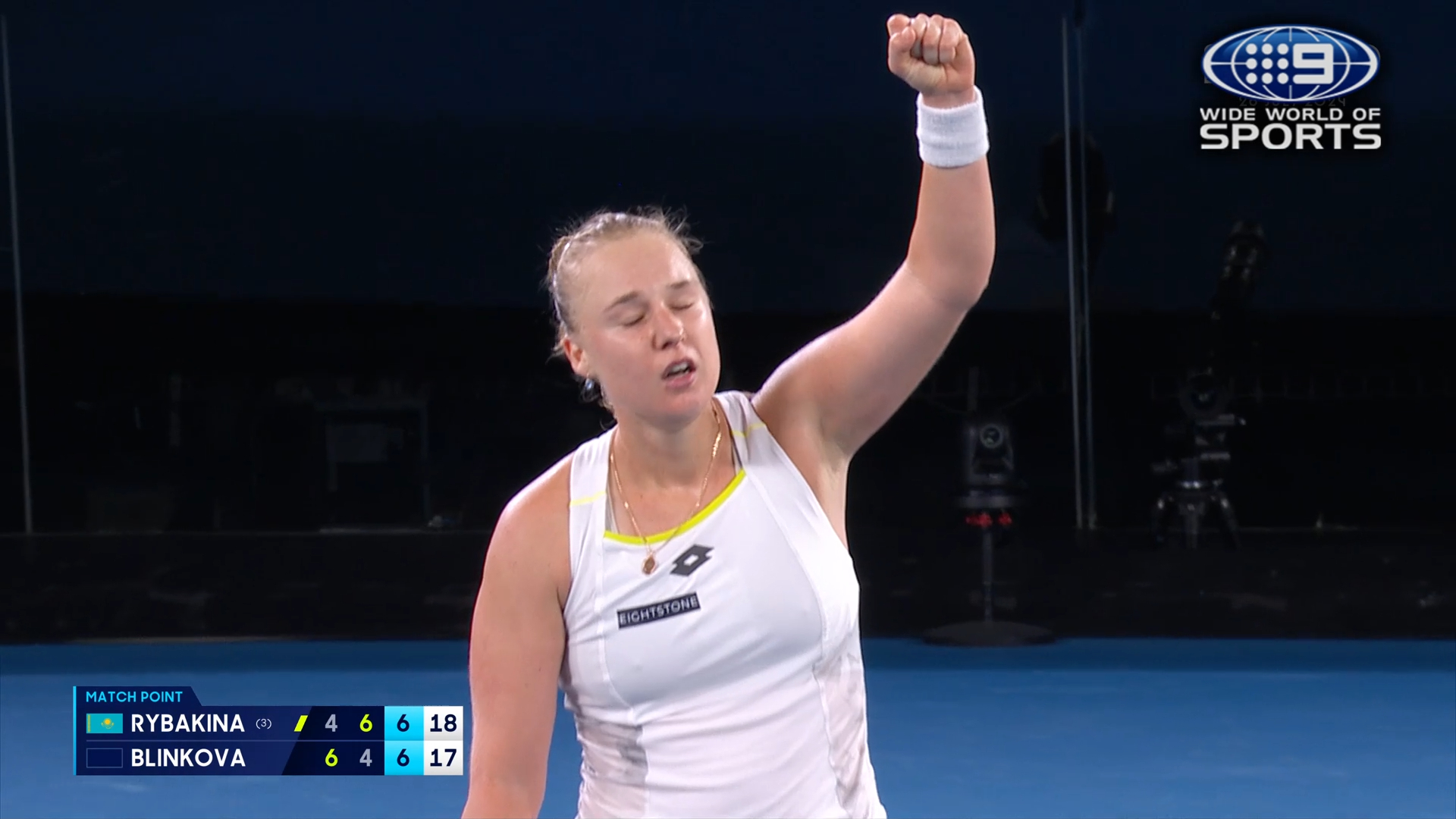 Australian Open Highlights: Elena Rybakina v Anna Blinkova
