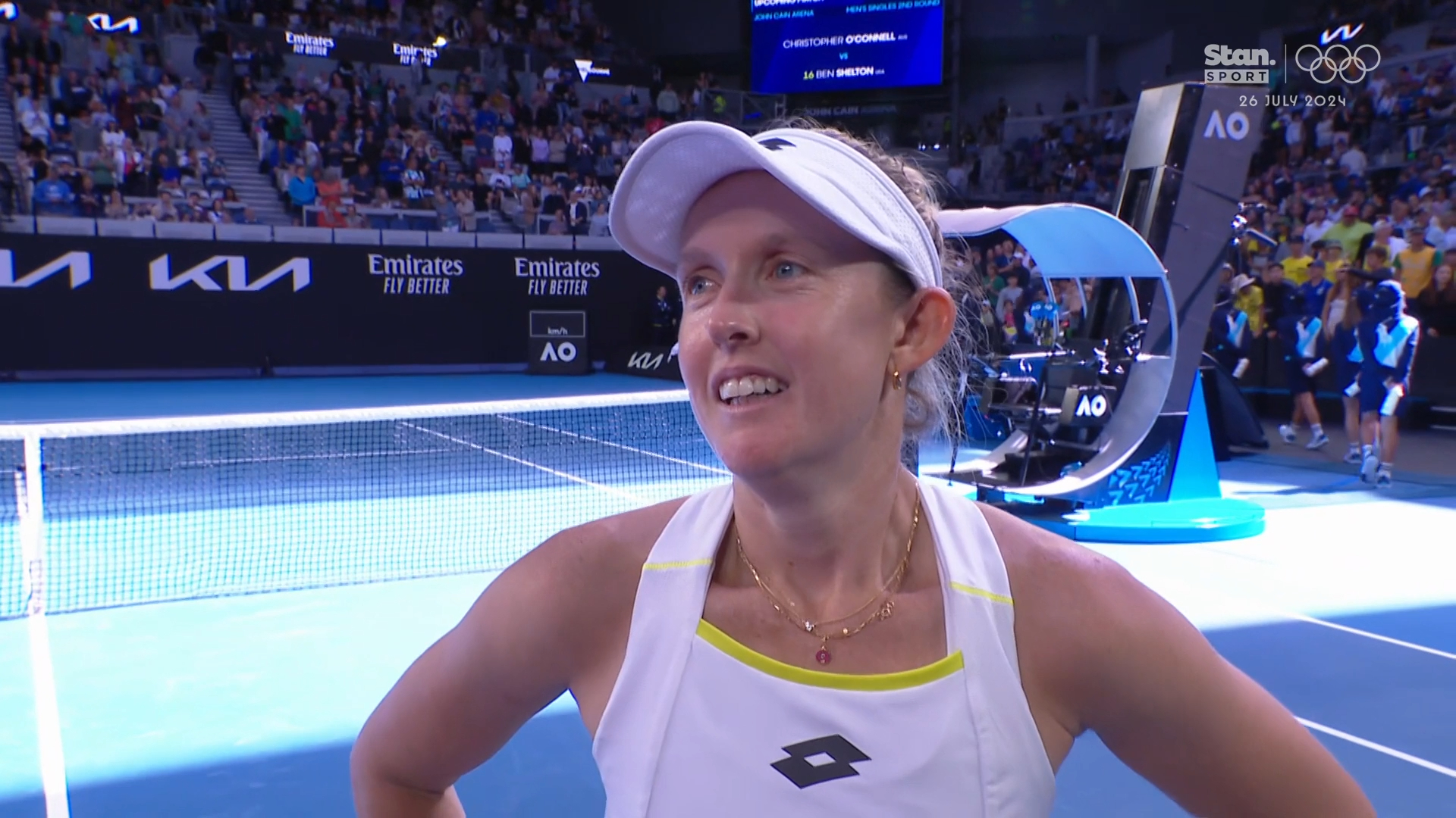 'I'm going to cry now'