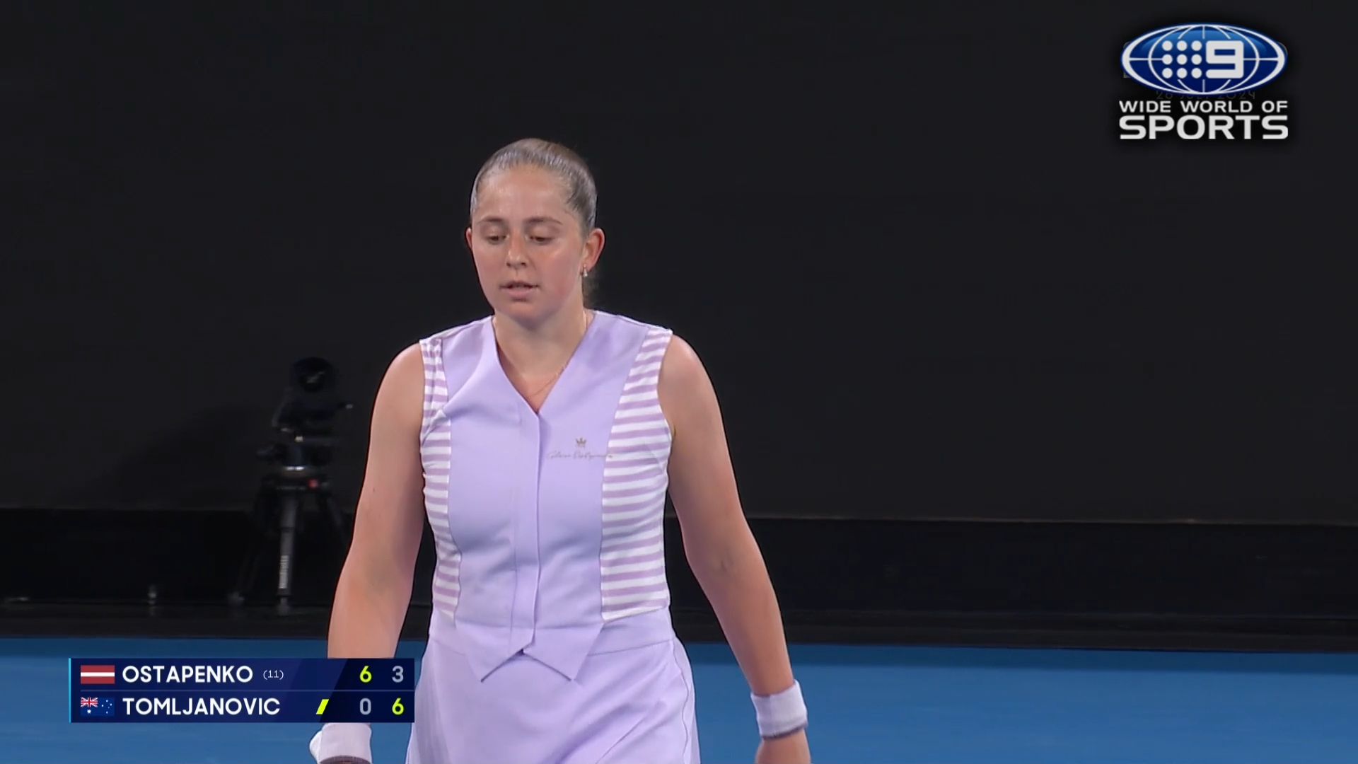 Australian Open Highlights: Ajla Tomljanovic v Jelena Ostapenko