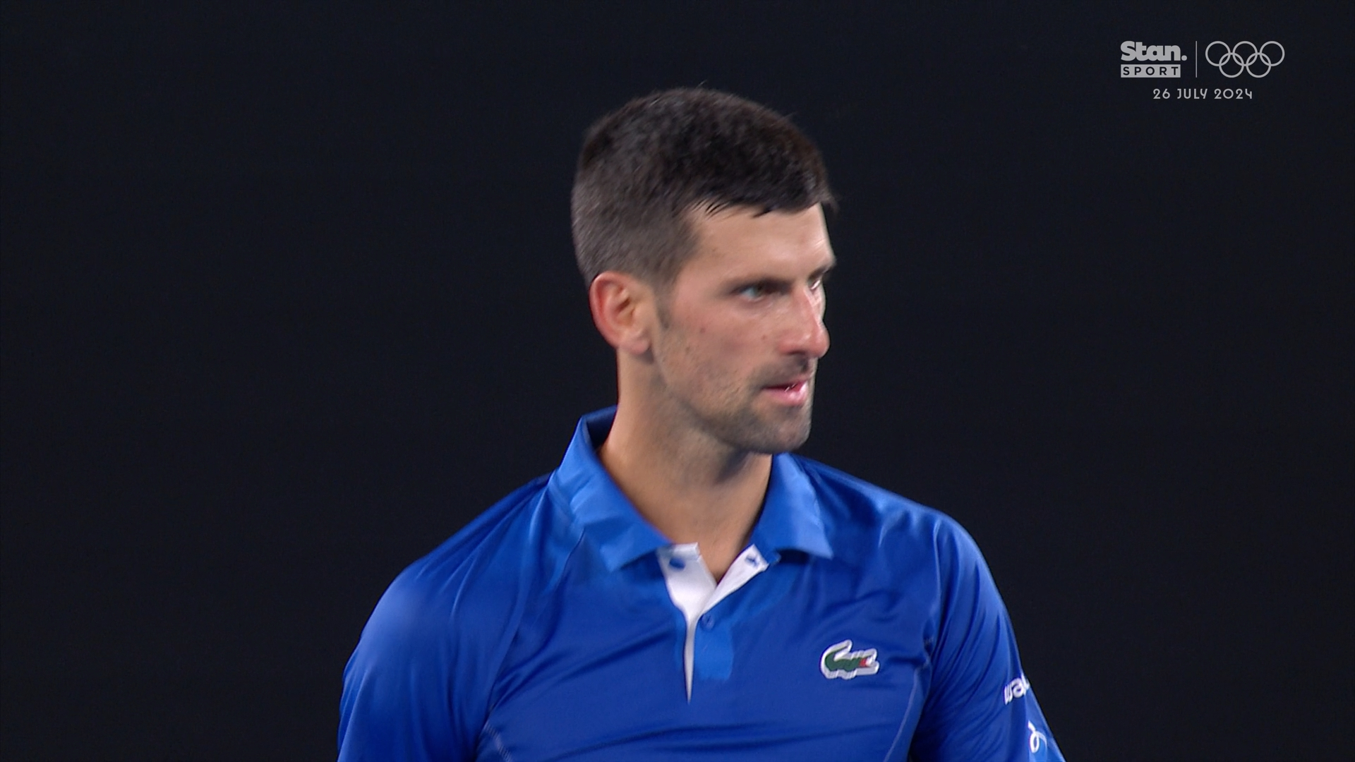 Top seed takes victory in milestone match