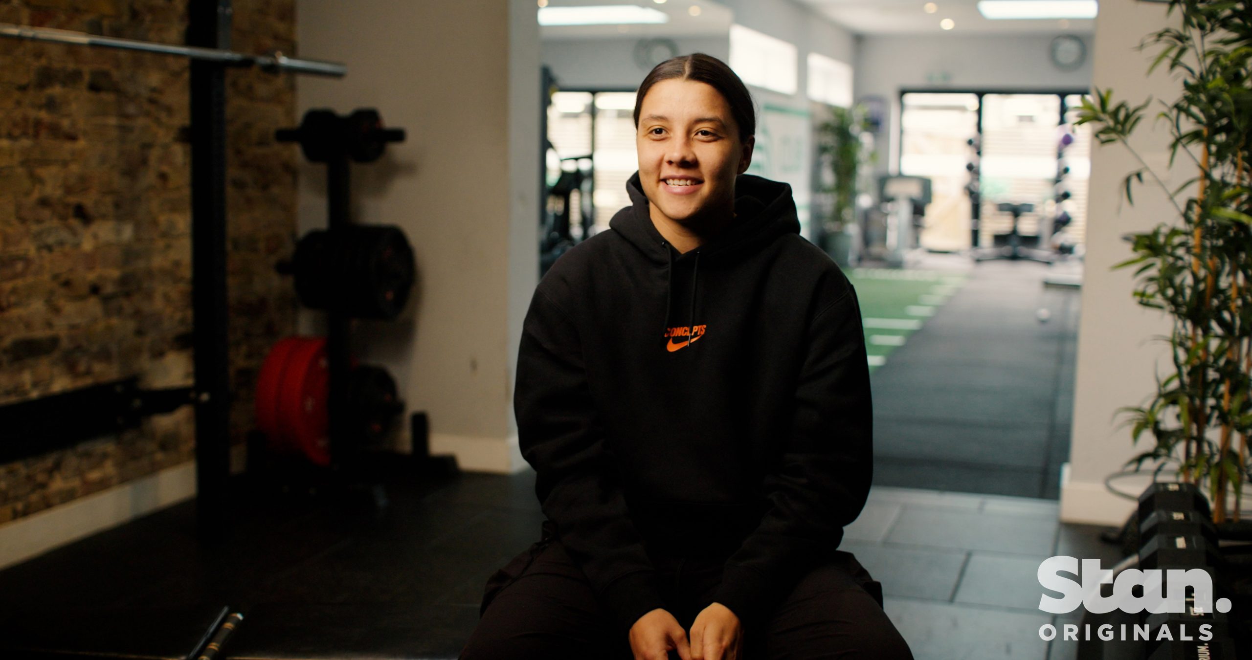 Sam Kerr features in the new Stan Originals documentary Trailblazers.