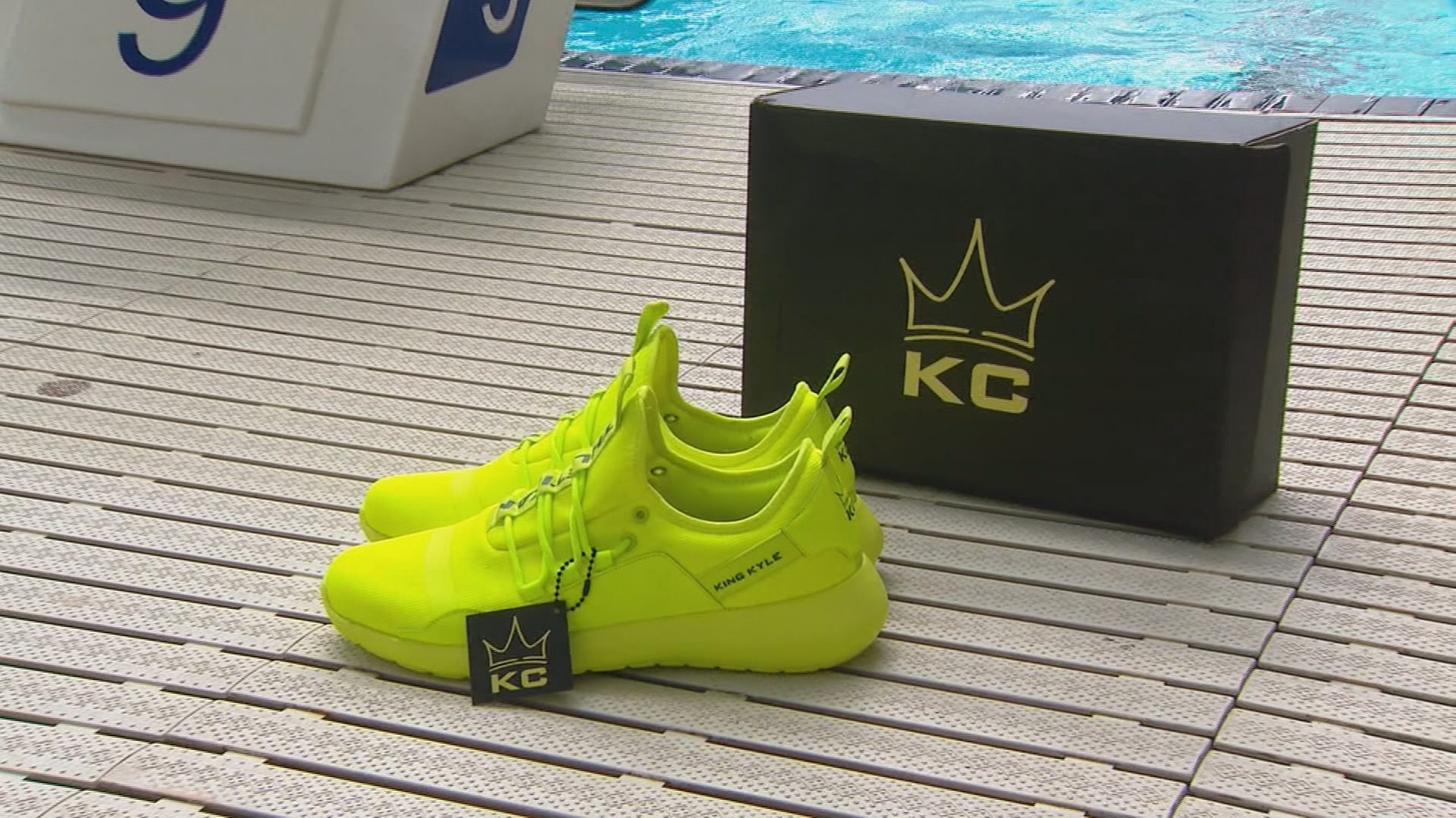 Kyle Chalmers' new signature line of shoes